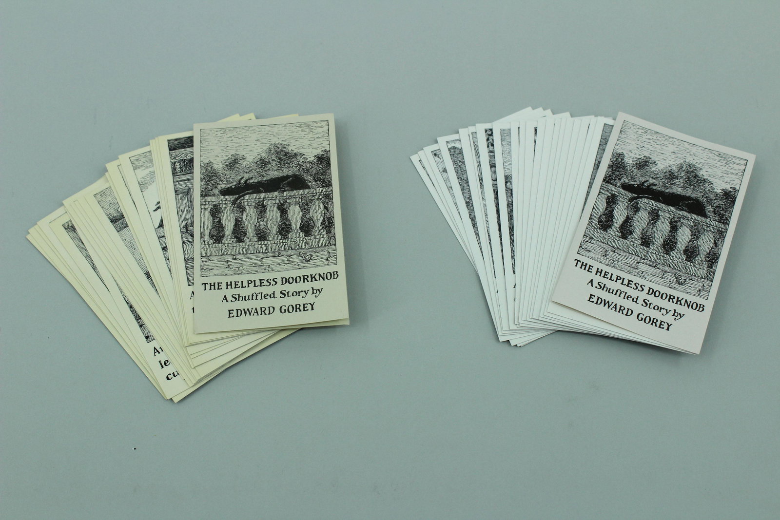 1st & 4th Printings The Helpless Doorknob by Gorey (1 of 7)