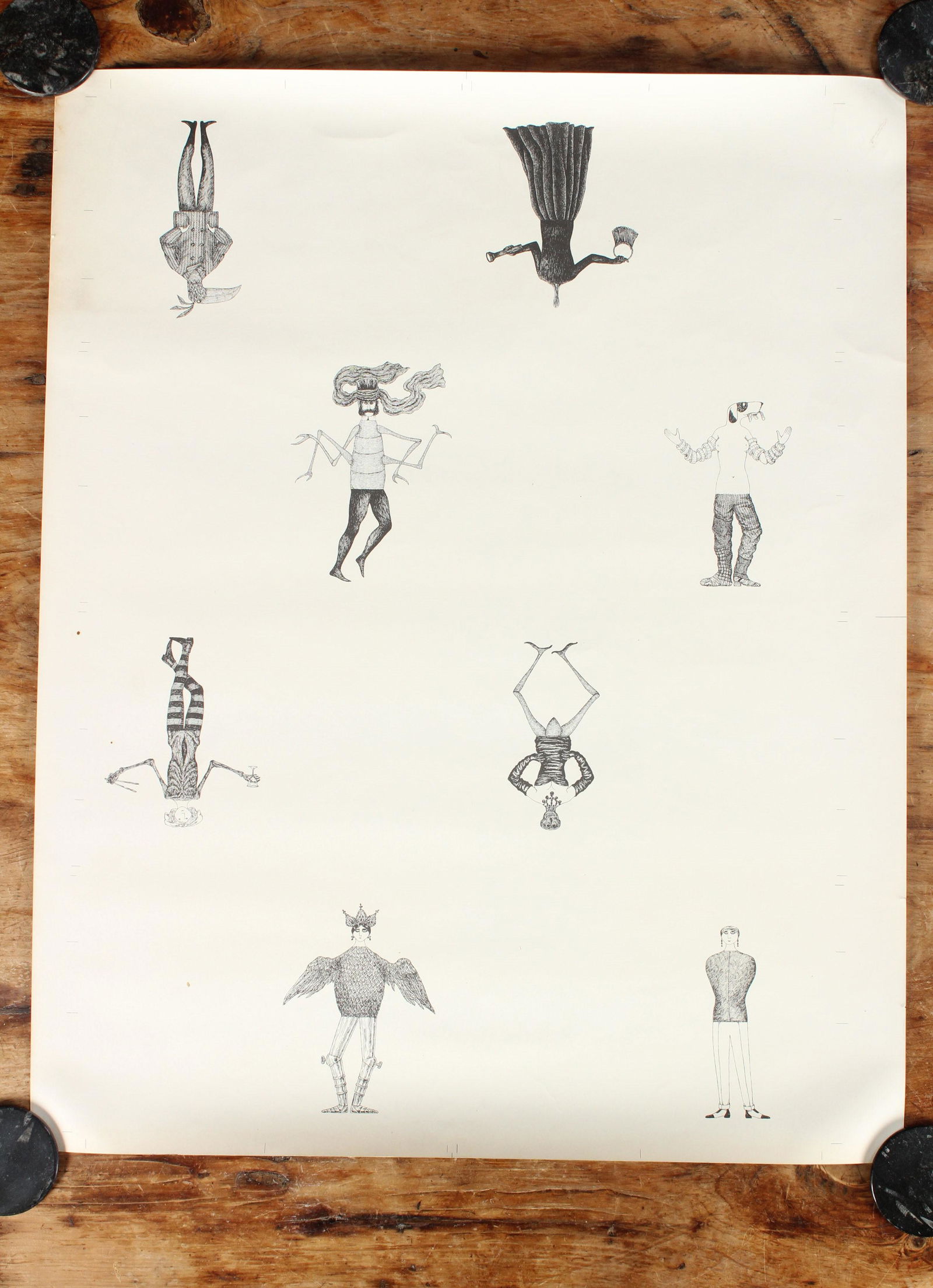 Edward Gorey Two Sided Poster (1 of 6)