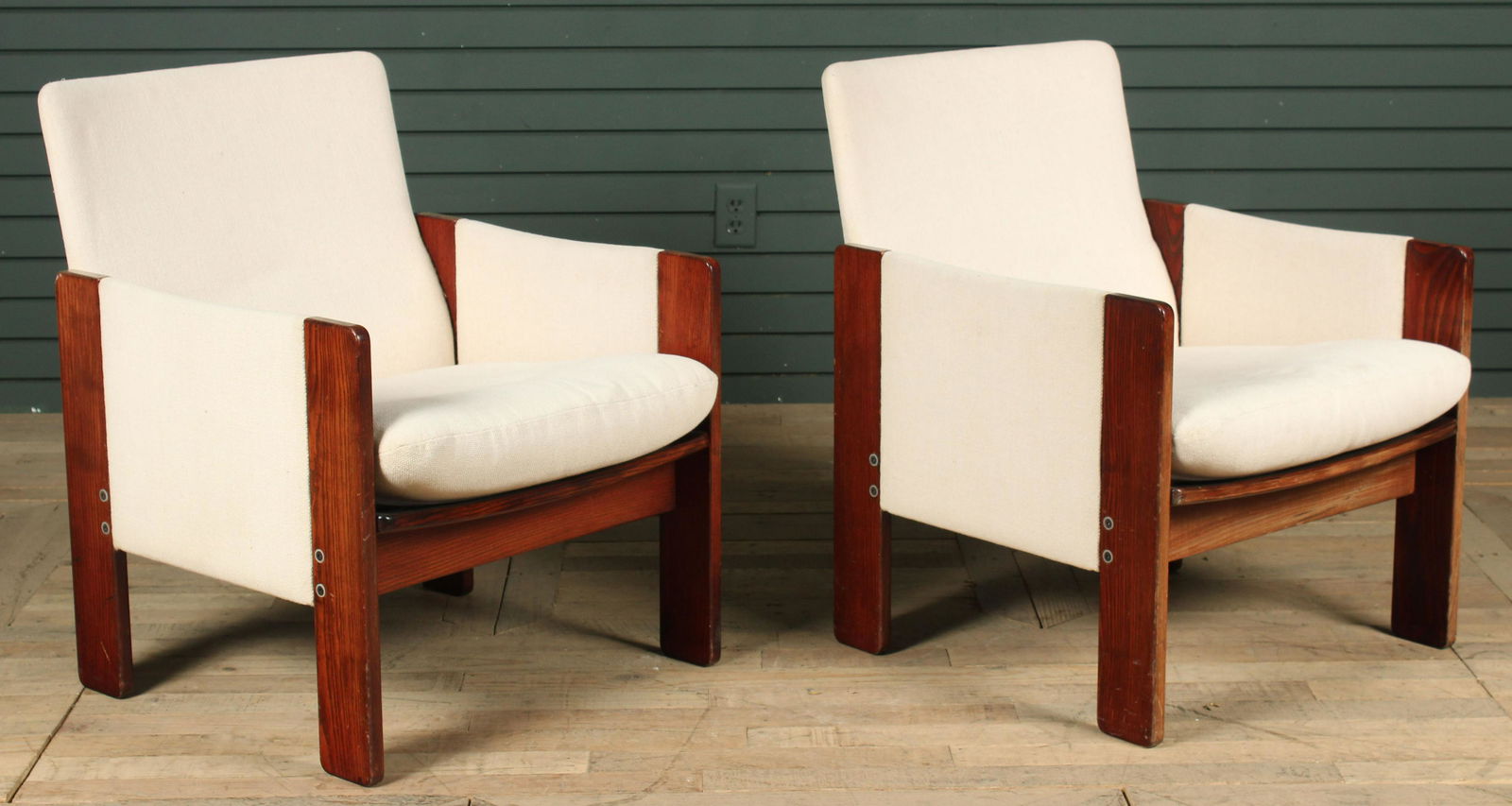 Pair Afra and Tobia Scarpa Style for Cassina (1 of 7)