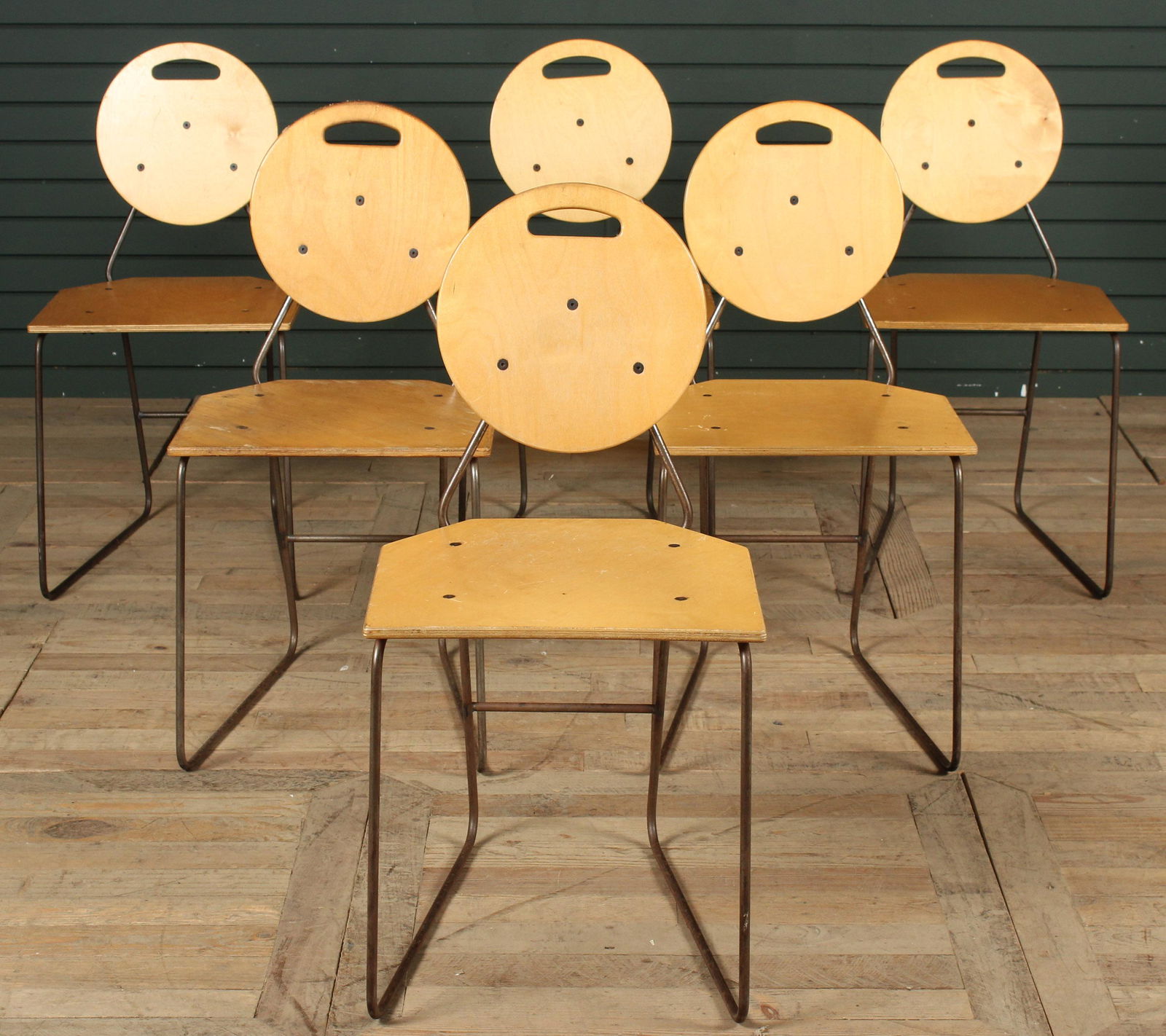 6 Custom Modern Studio Design Dining Chairs (1 of 6)