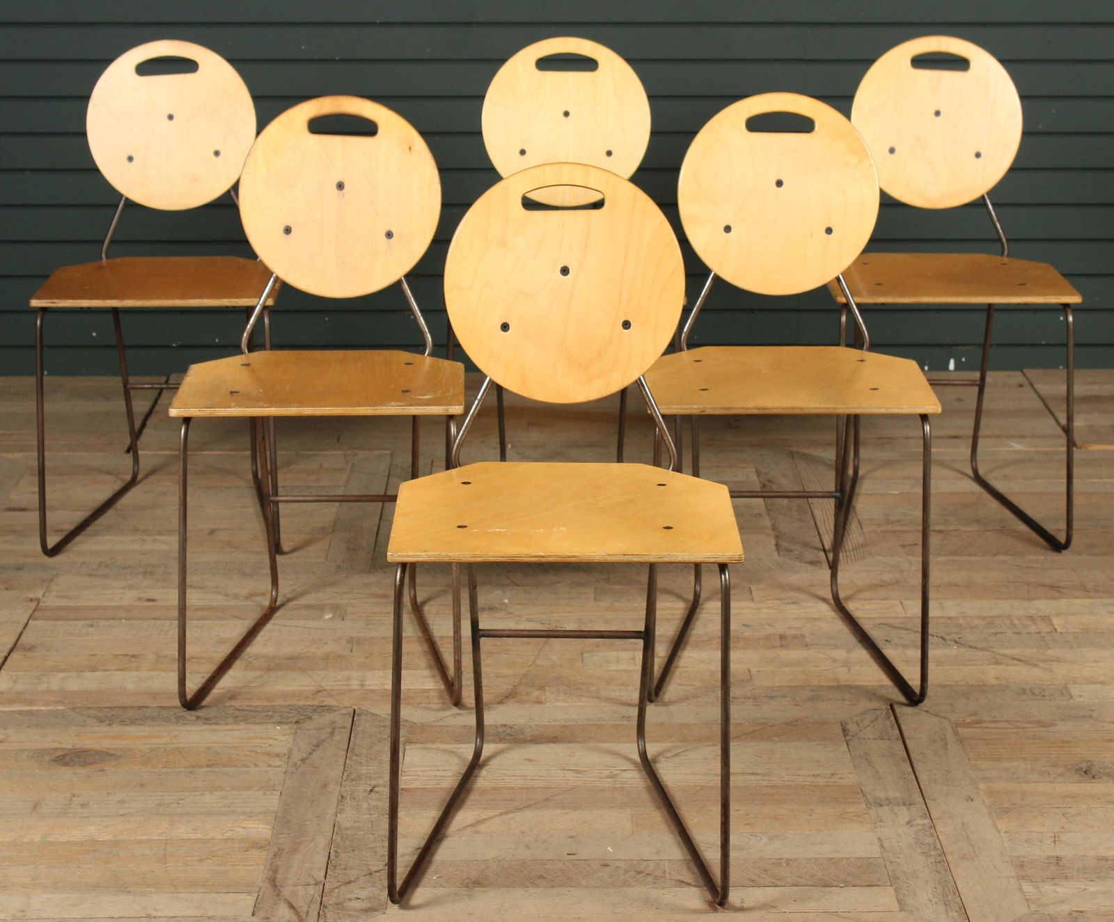 6 Custom Modern Studio Design Dining Chairs (1 of 6)