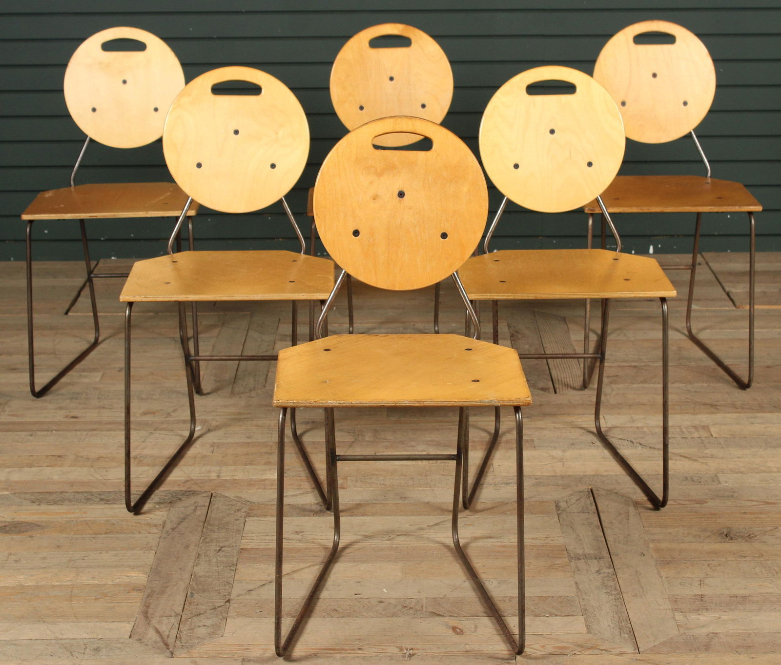 6 Custom Modern Studio Design Dining Chairs (1 of 6)