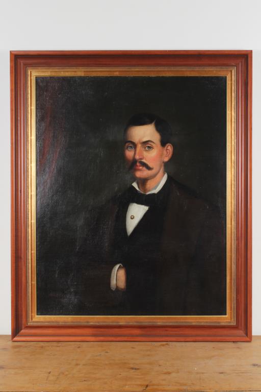 John C Hagen Portrait Dated 1873 (1 of 3)