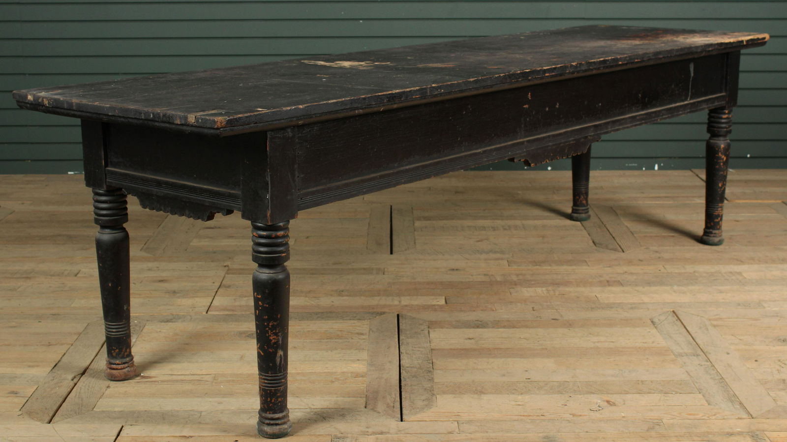 Rustic Painted Farm Table (1 of 8)