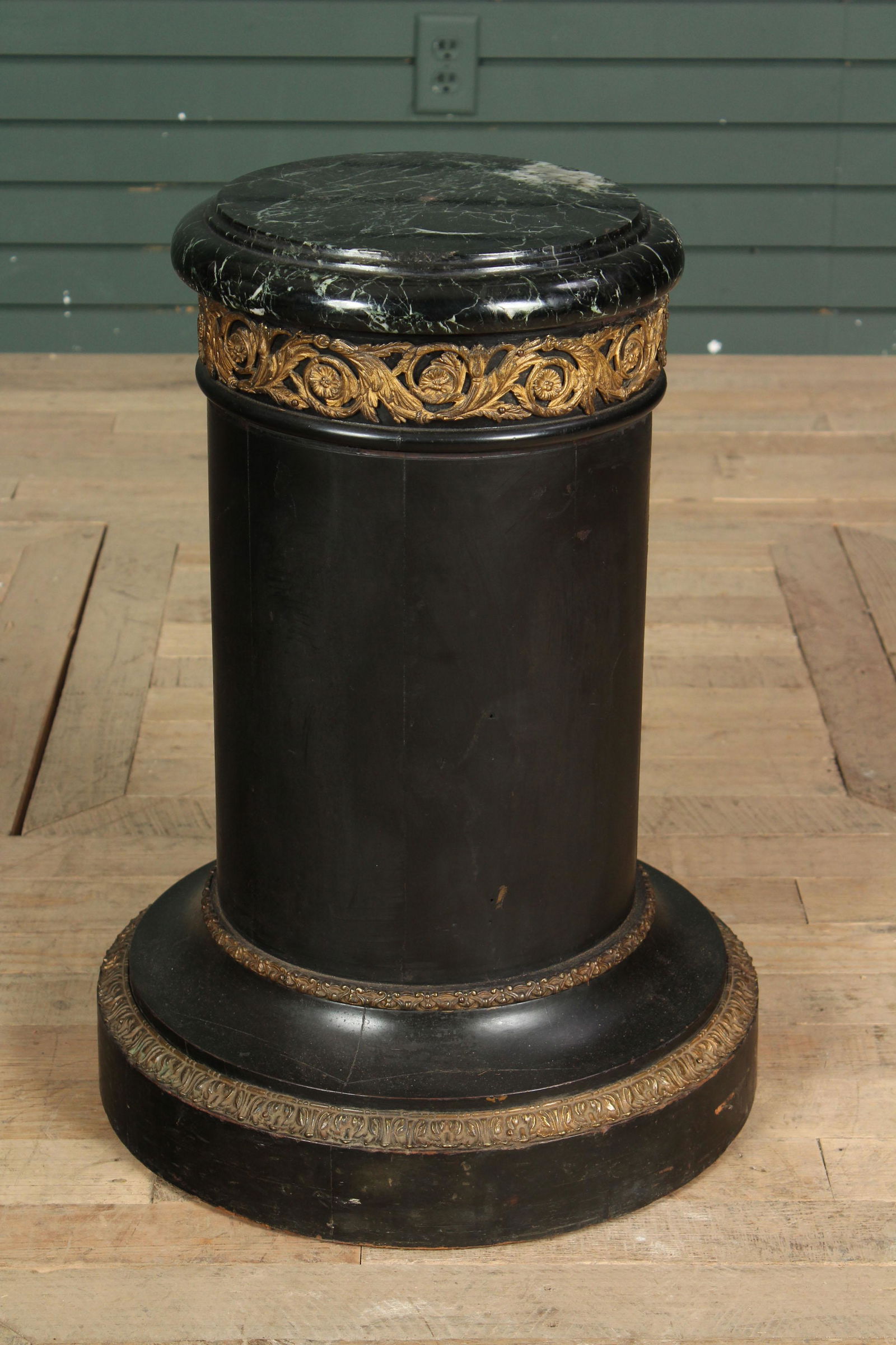 Marble Top Ormolu Mounted Pedestal (1 of 5)