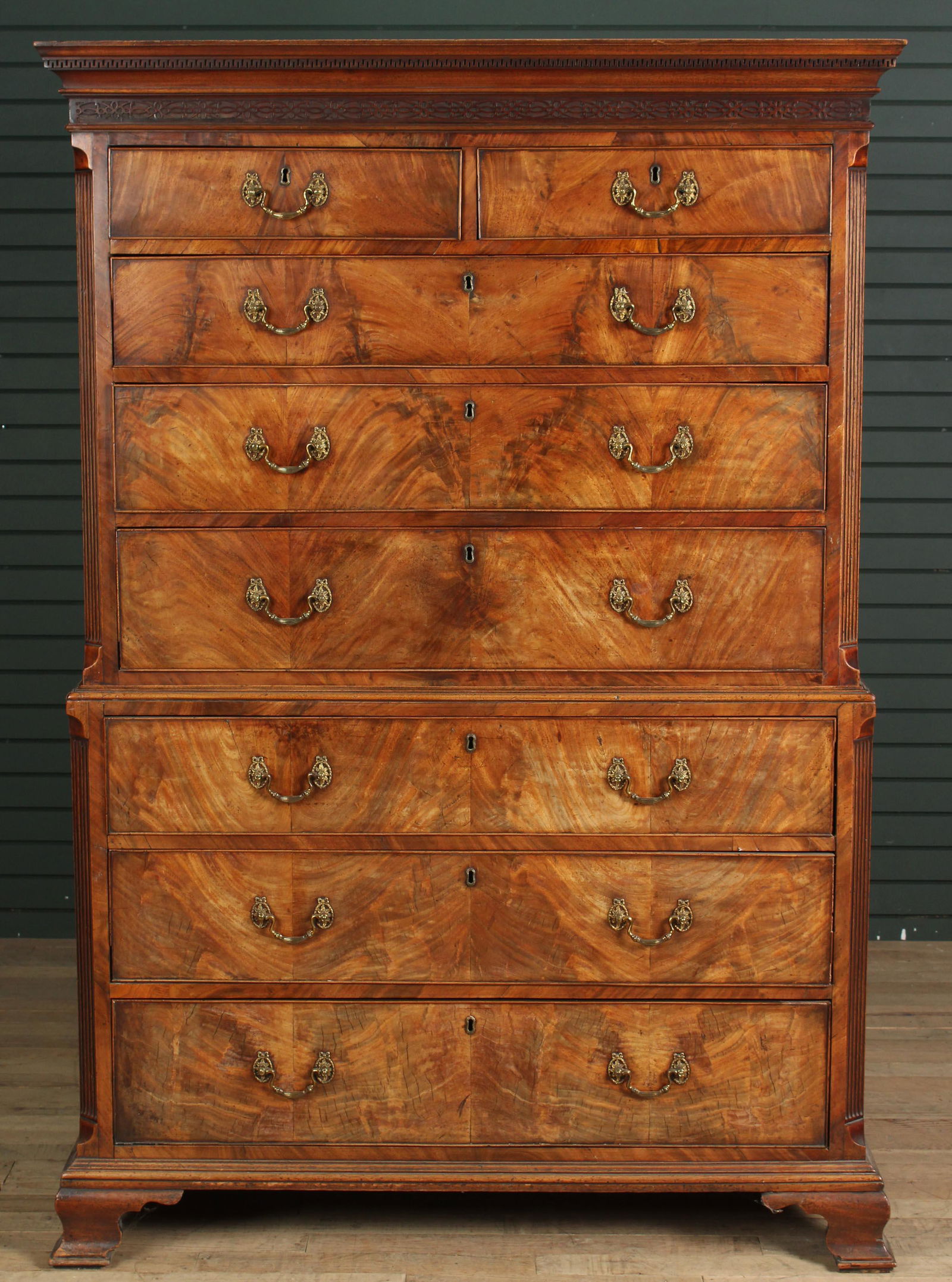 Antique English Chest on Chest (1 of 7)