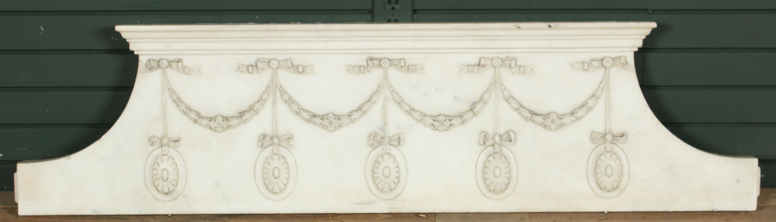 Antique Architectural Marble Lintel or Overmantle (1 of 7)
