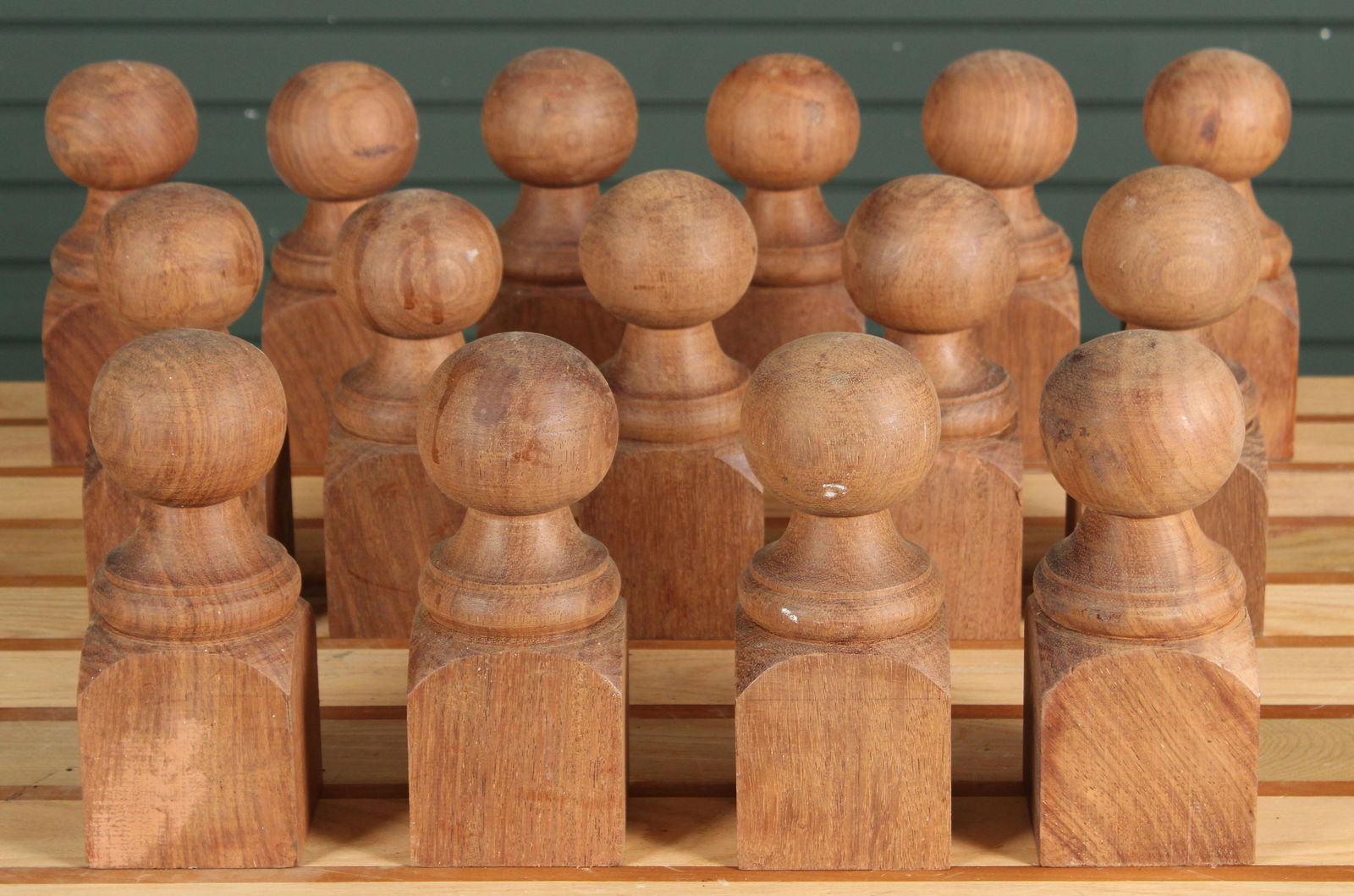 Group of 15 Turned Wood Finials (1 of 6)
