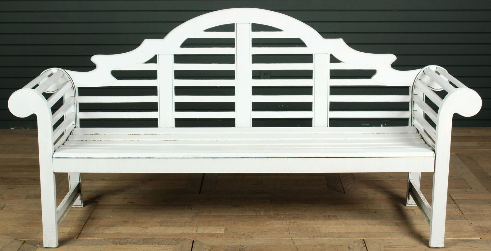 Metal Lutyens Style Garden Bench (1 of 7)