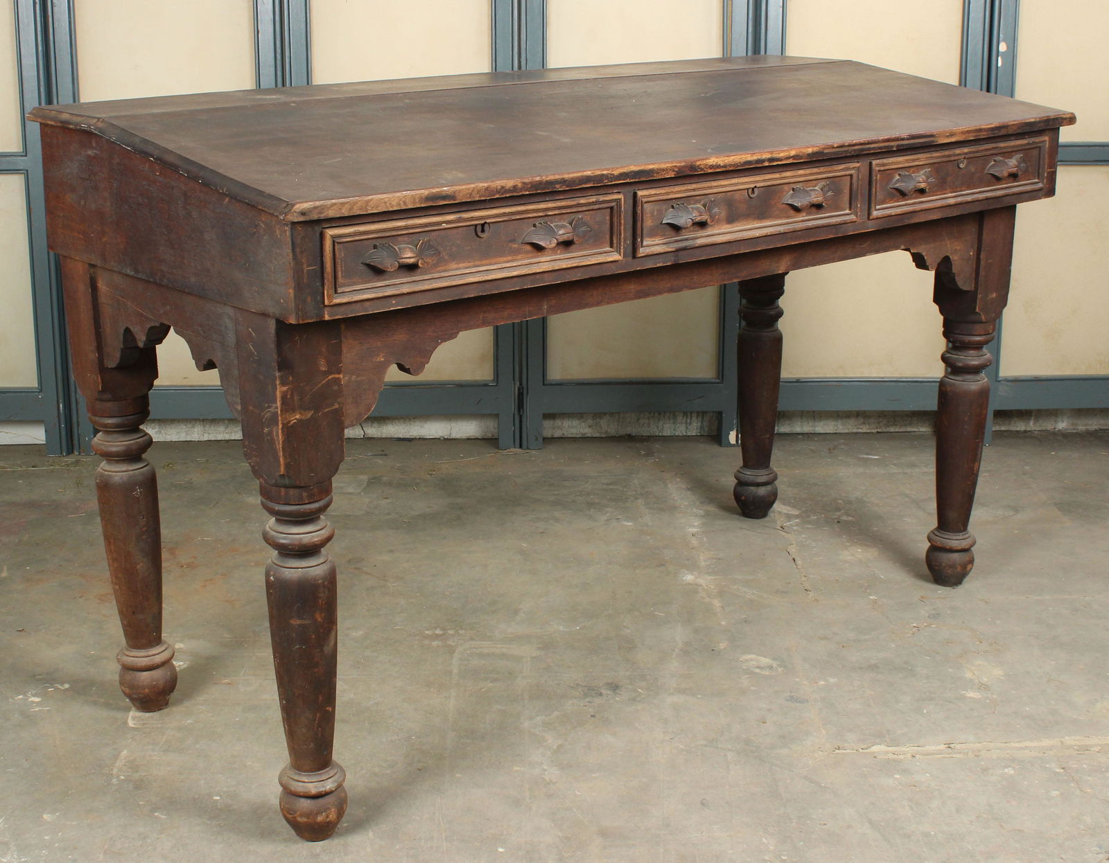 Empire Style Slant Front Clerk's Desk (1 of 9)