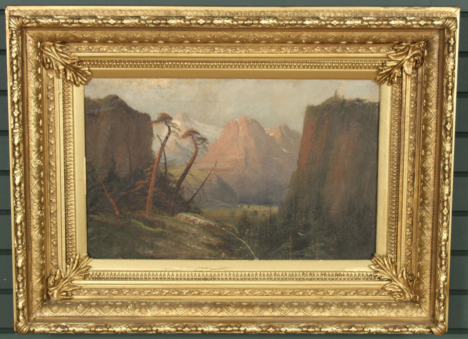 Barbizon School Landscape Oil on Canvas (1 of 6)