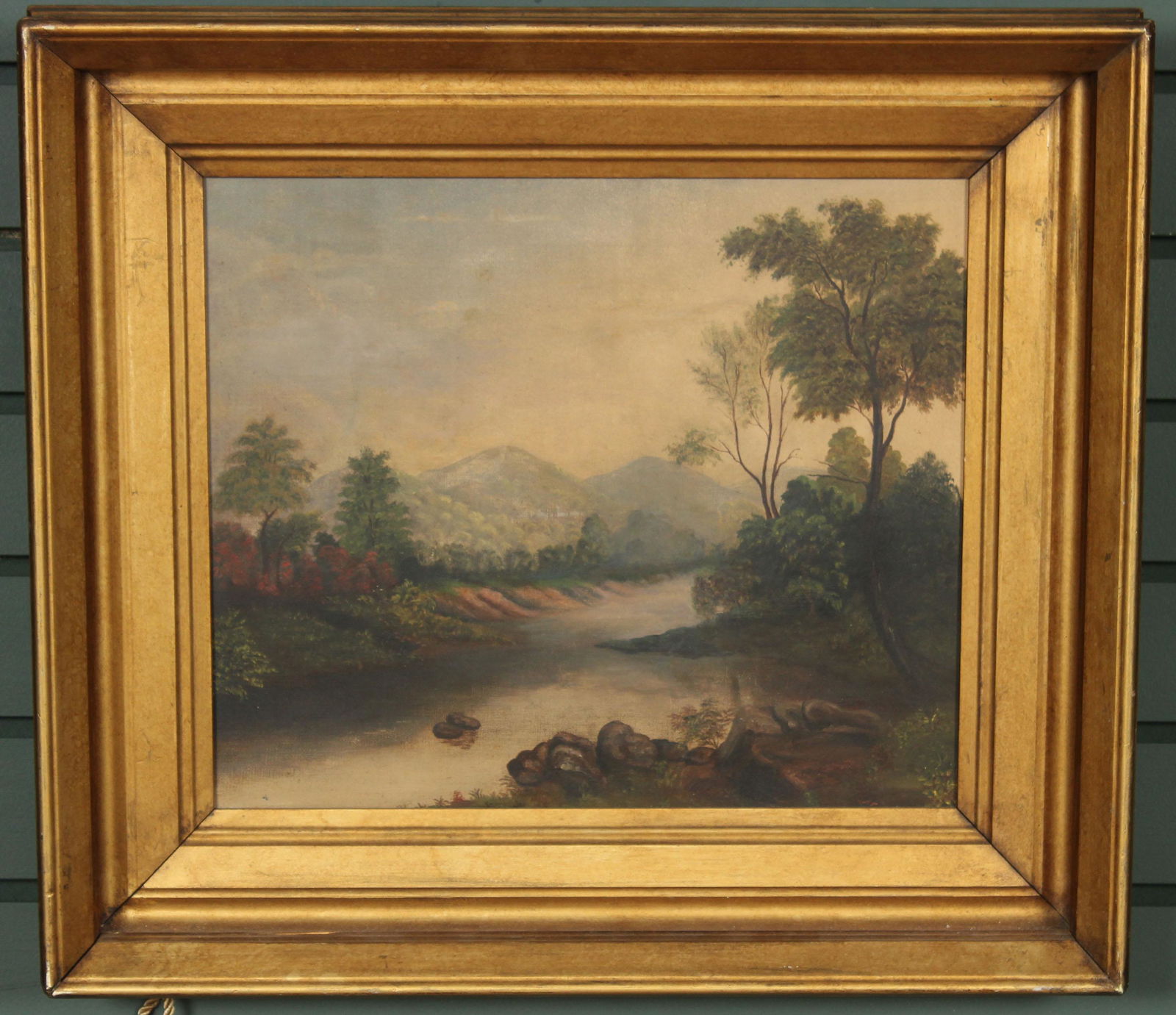 19th C American School Landscape Painting (1 of 7)