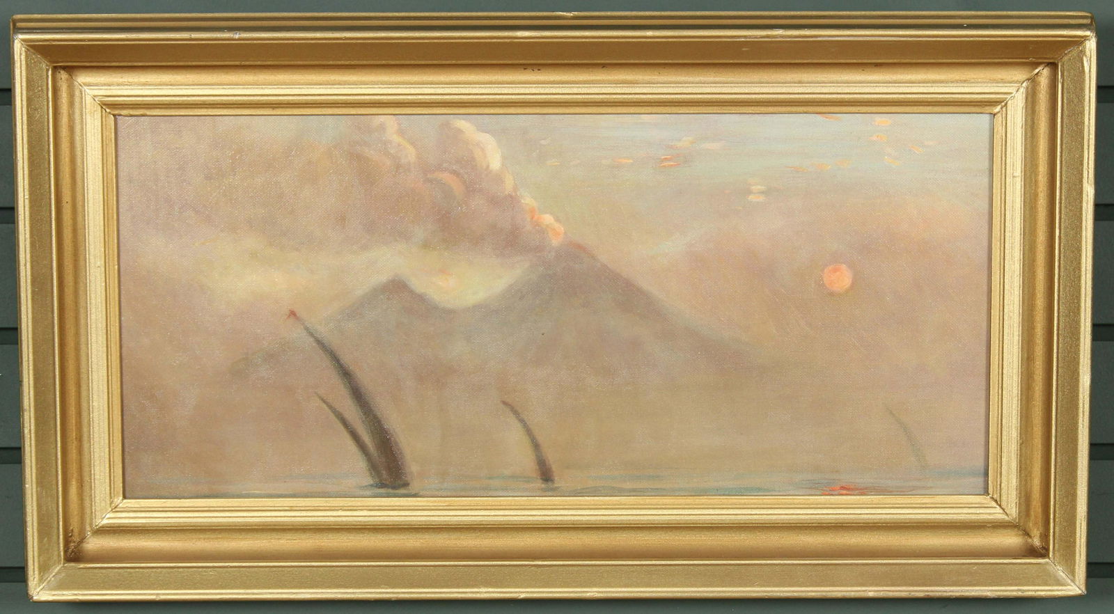 Erupting Volcano Painting (1 of 6)