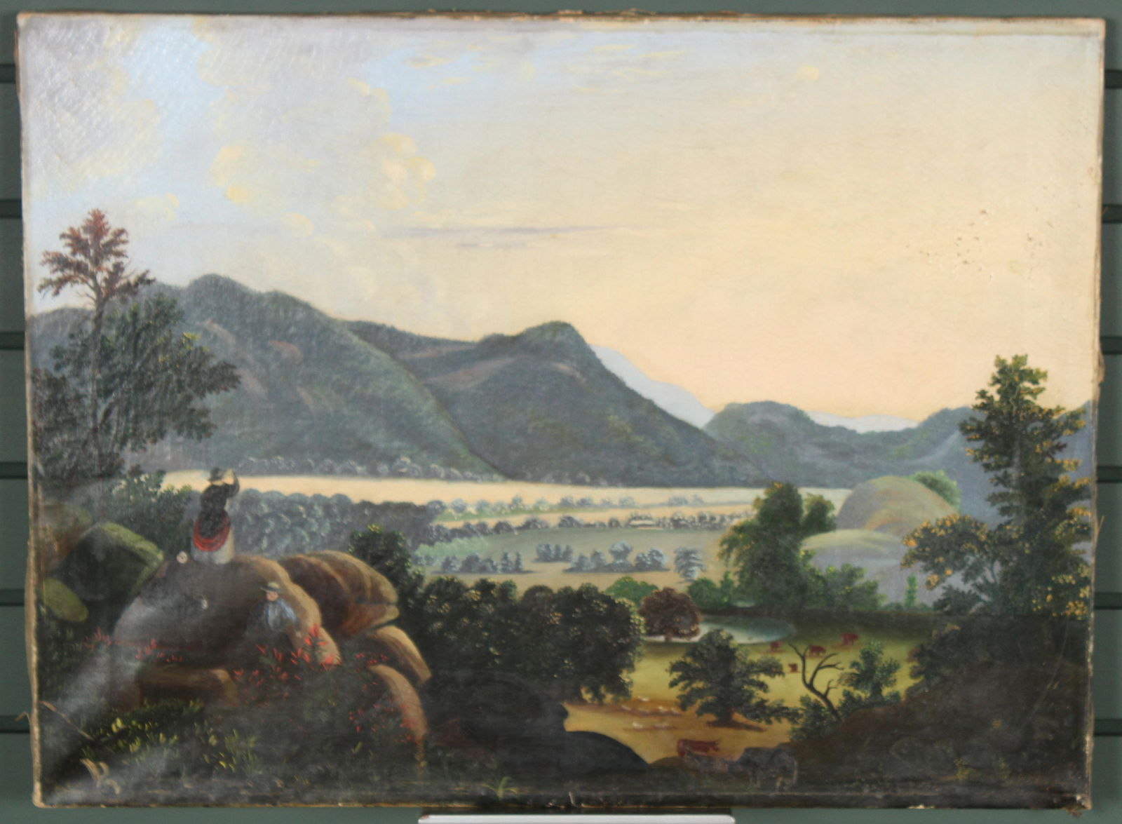 Antique 19th C Landscape Painting (1 of 7)