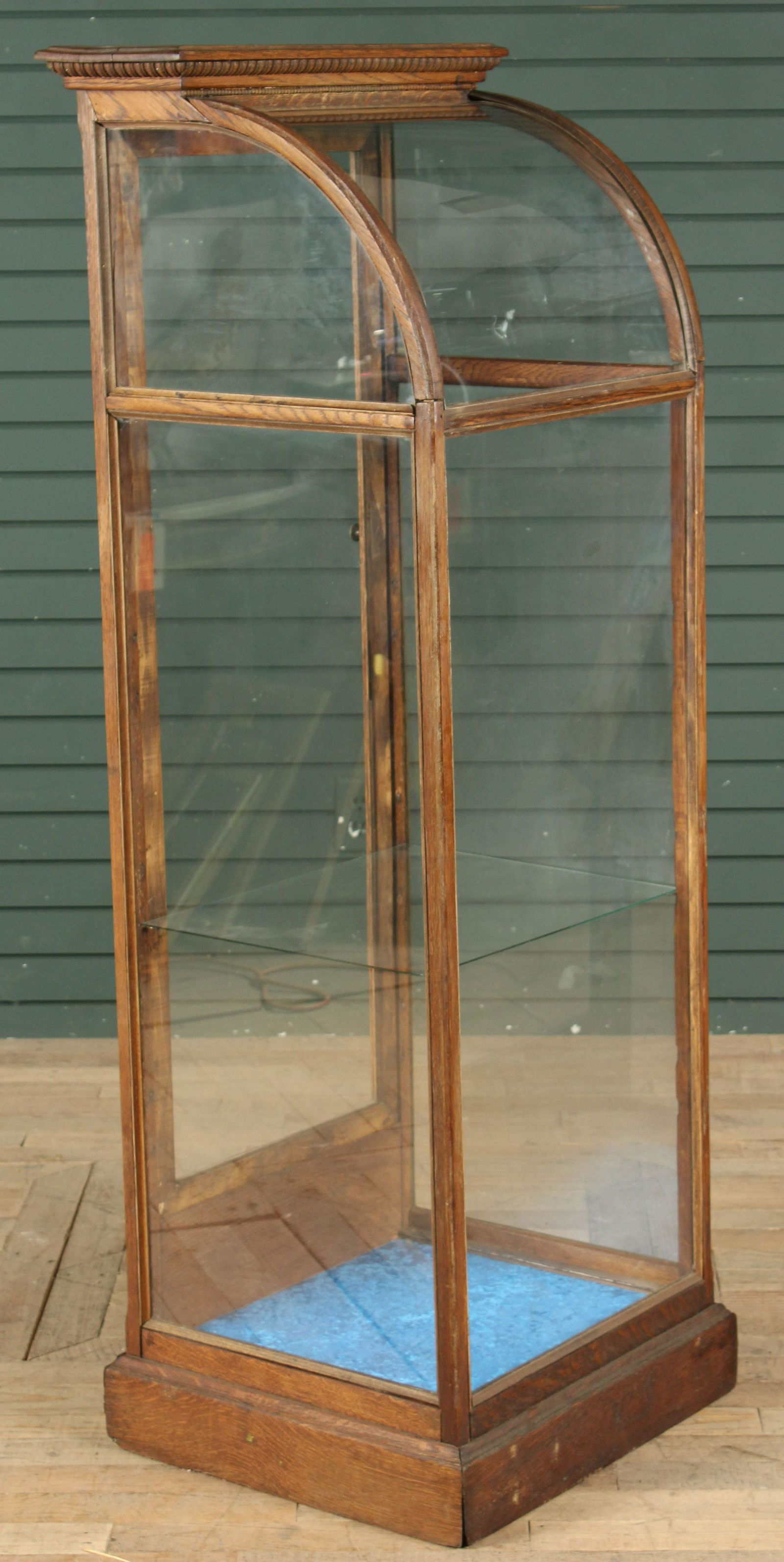 Waterfall Oak and Glass Country Store Display Case (1 of 8)