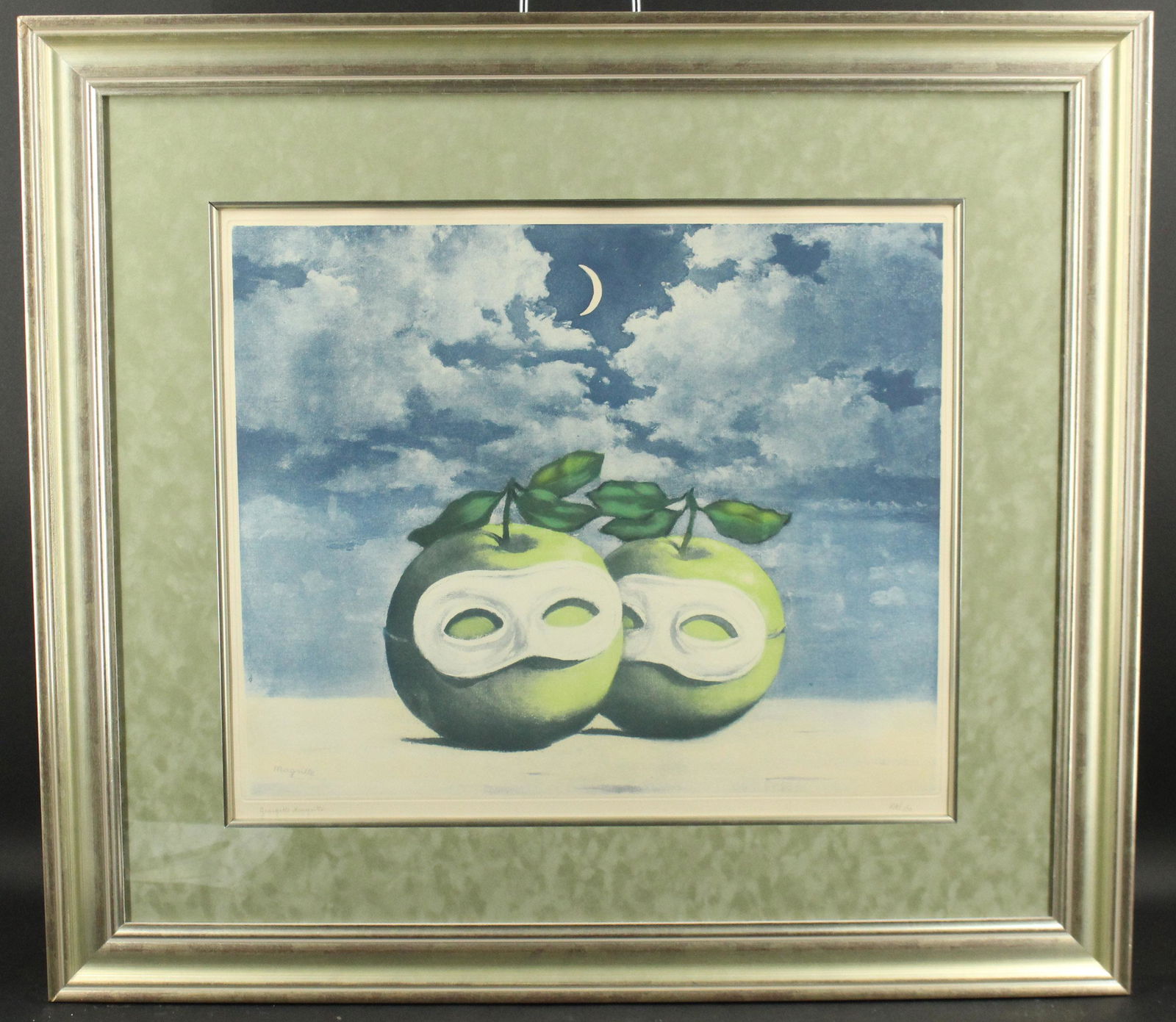 After Magritte - La Valse Hesitation Lithograph (1 of 6)