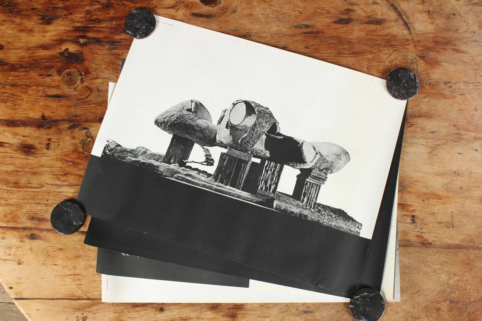 Four Posters of Frederick Kiesler's Work (1 of 15)