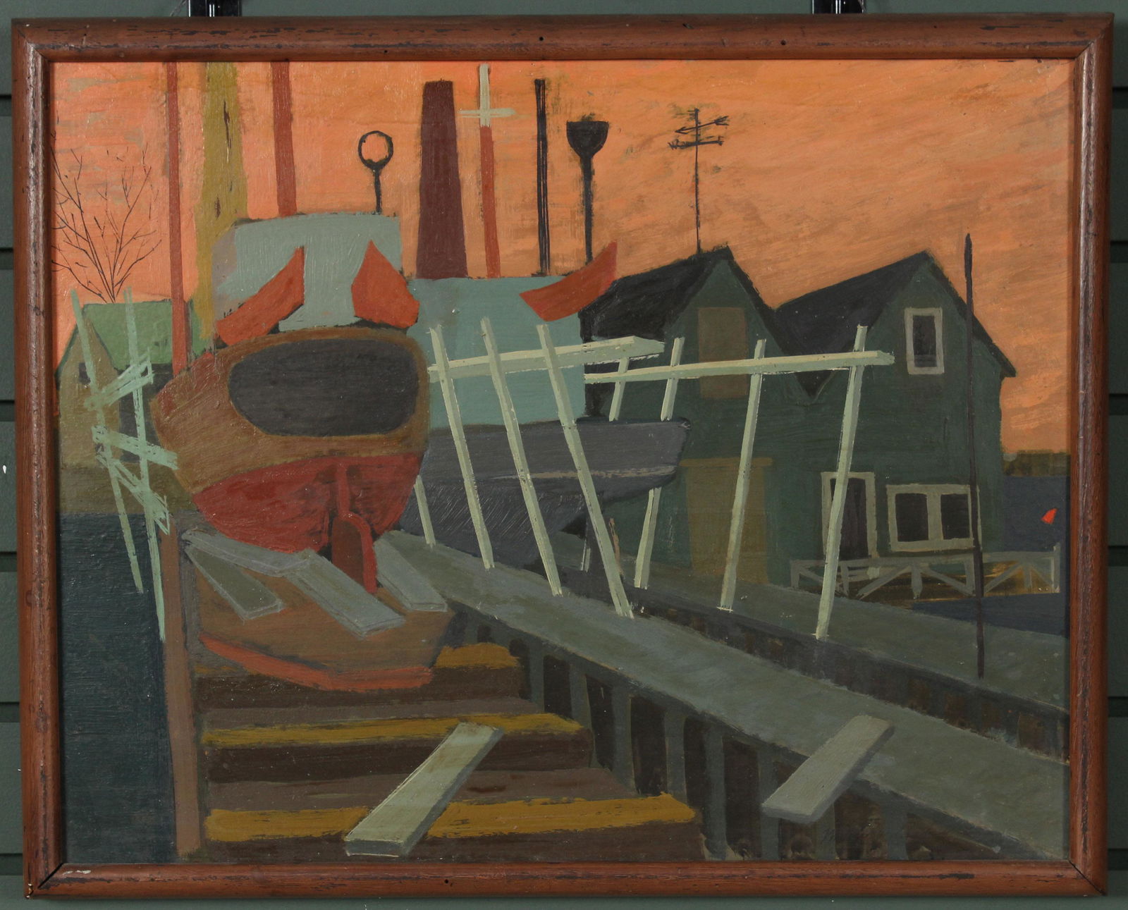 Morris Blackburn - Dockside Painting (1 of 5)
