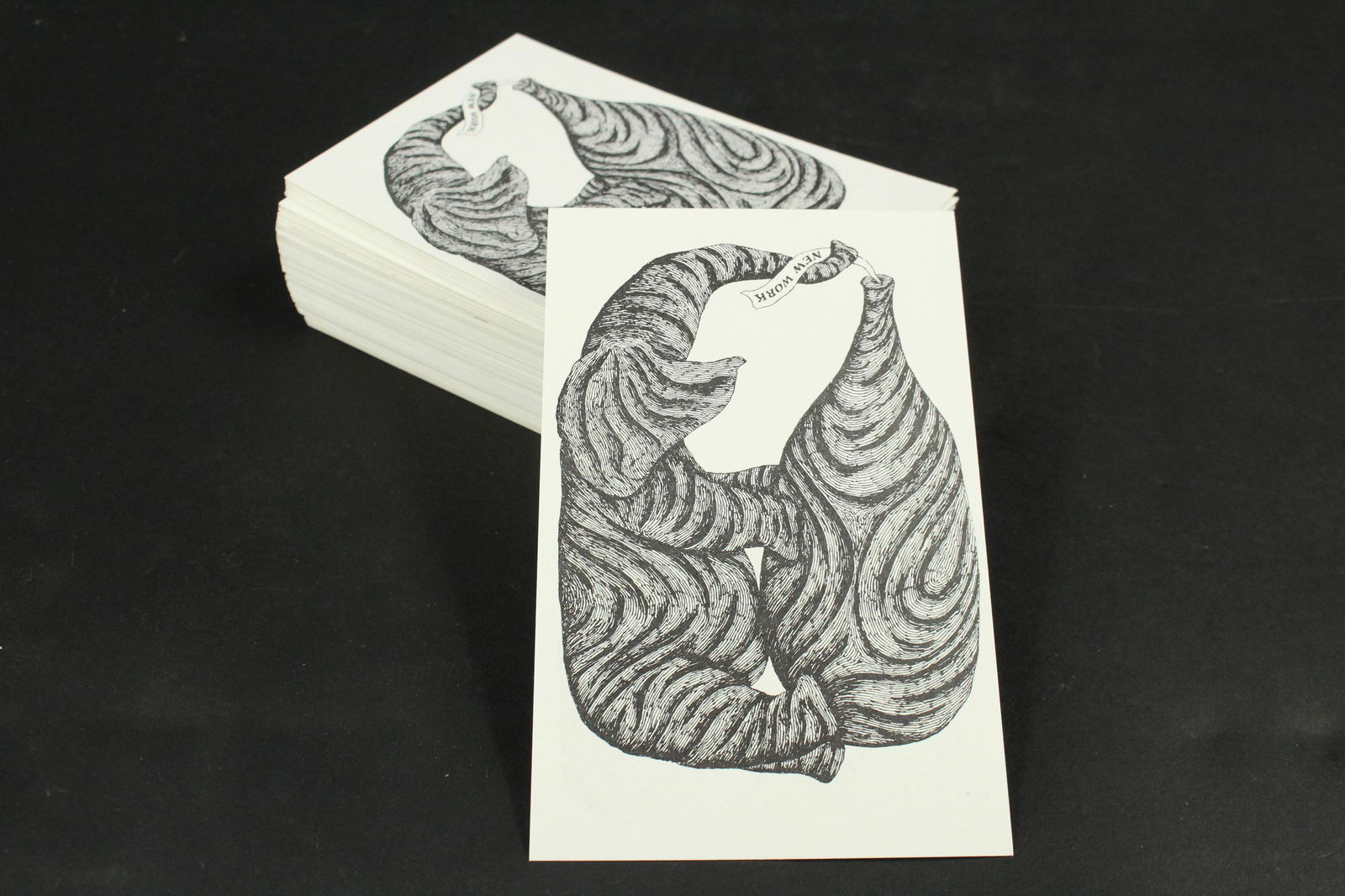 GBM, Edward Gorey New Work Postcards, 1991 (1 of 3)