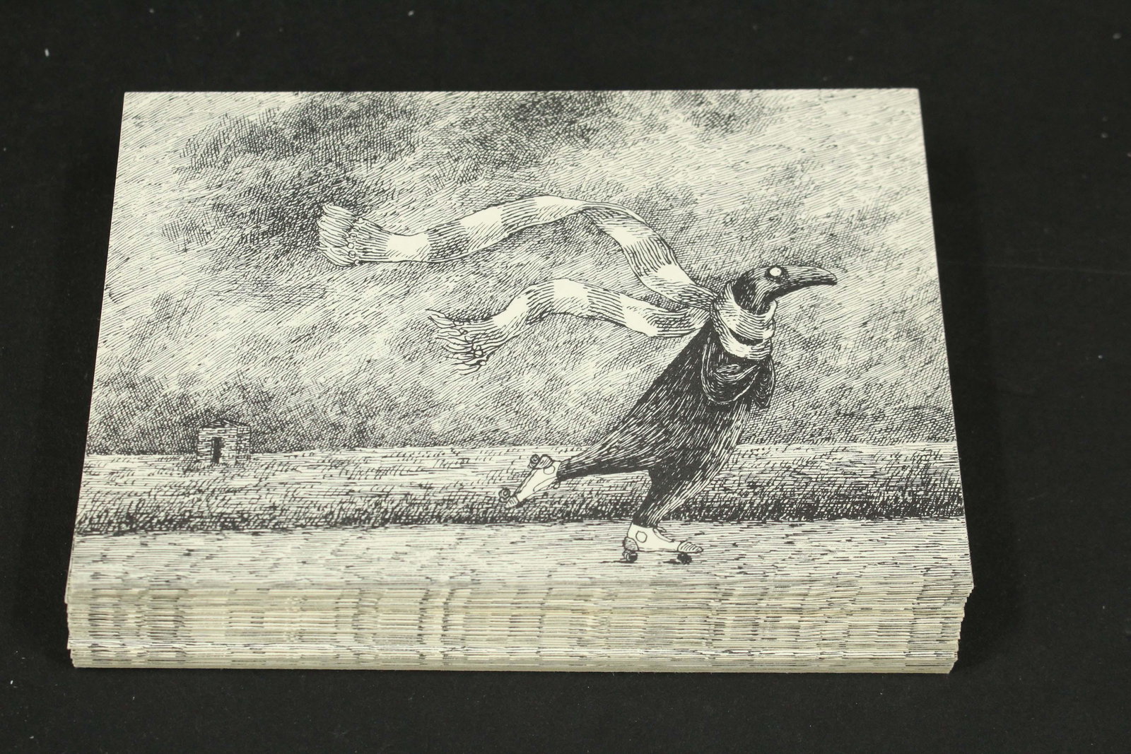 Edward Gorey, The Doubtful Guest Postcards (1 of 3)