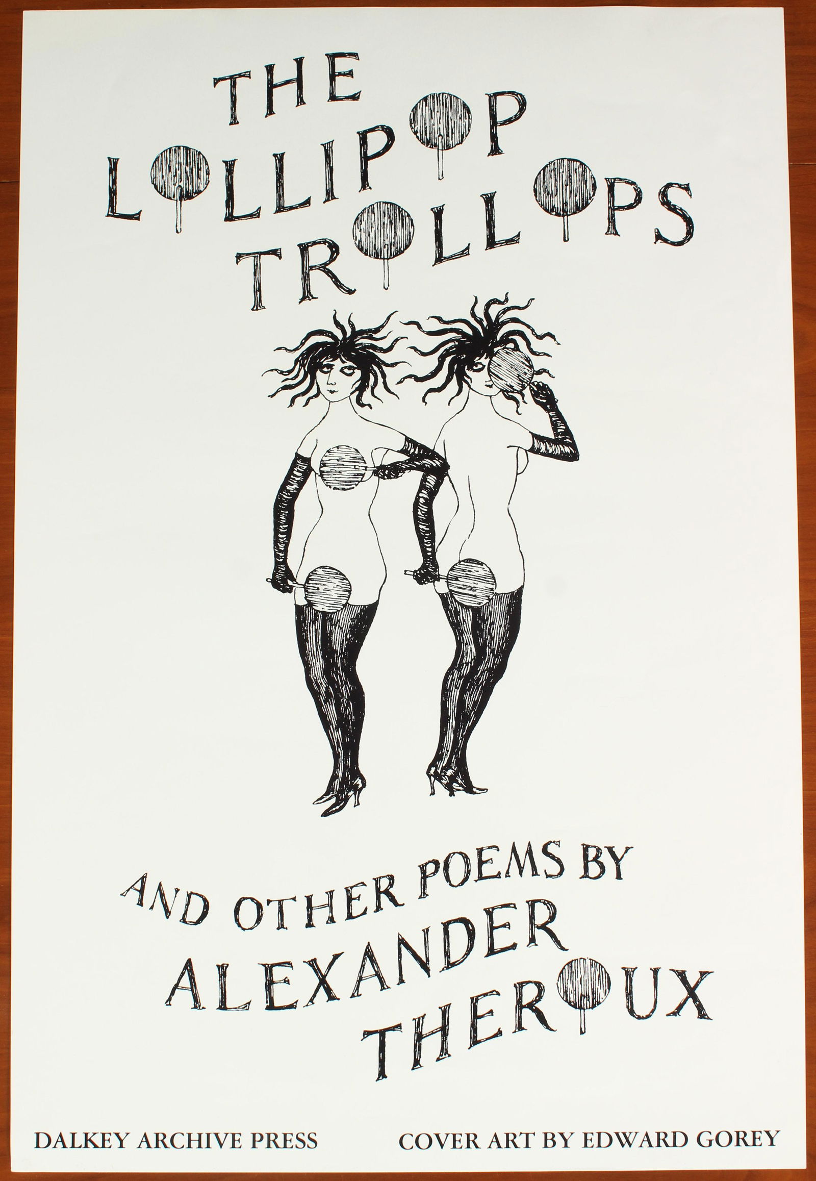 Edward Gorey, The Lollipop Trollops Poster (1 of 5)