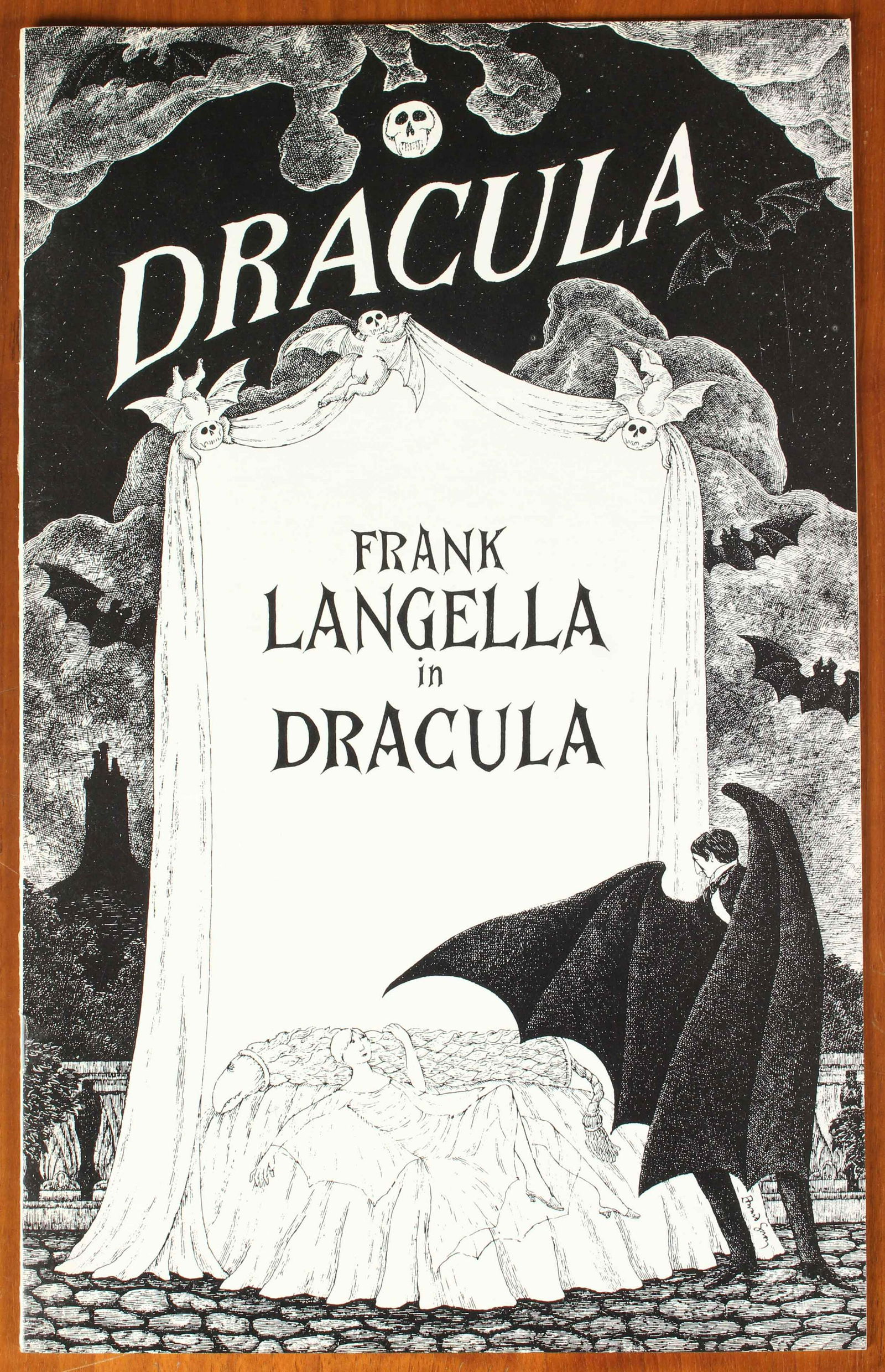 Edward Gorey, Frank Langella, Dracula Program (1 of 9)