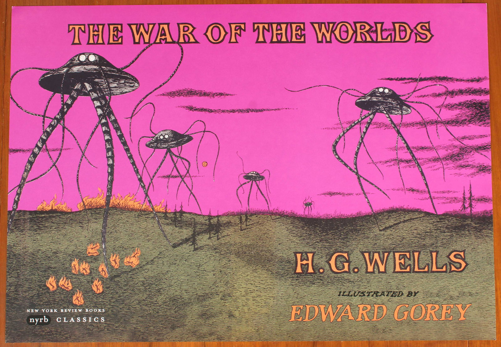 Edward Gorey, The War of the Worlds Poster (1 of 4)
