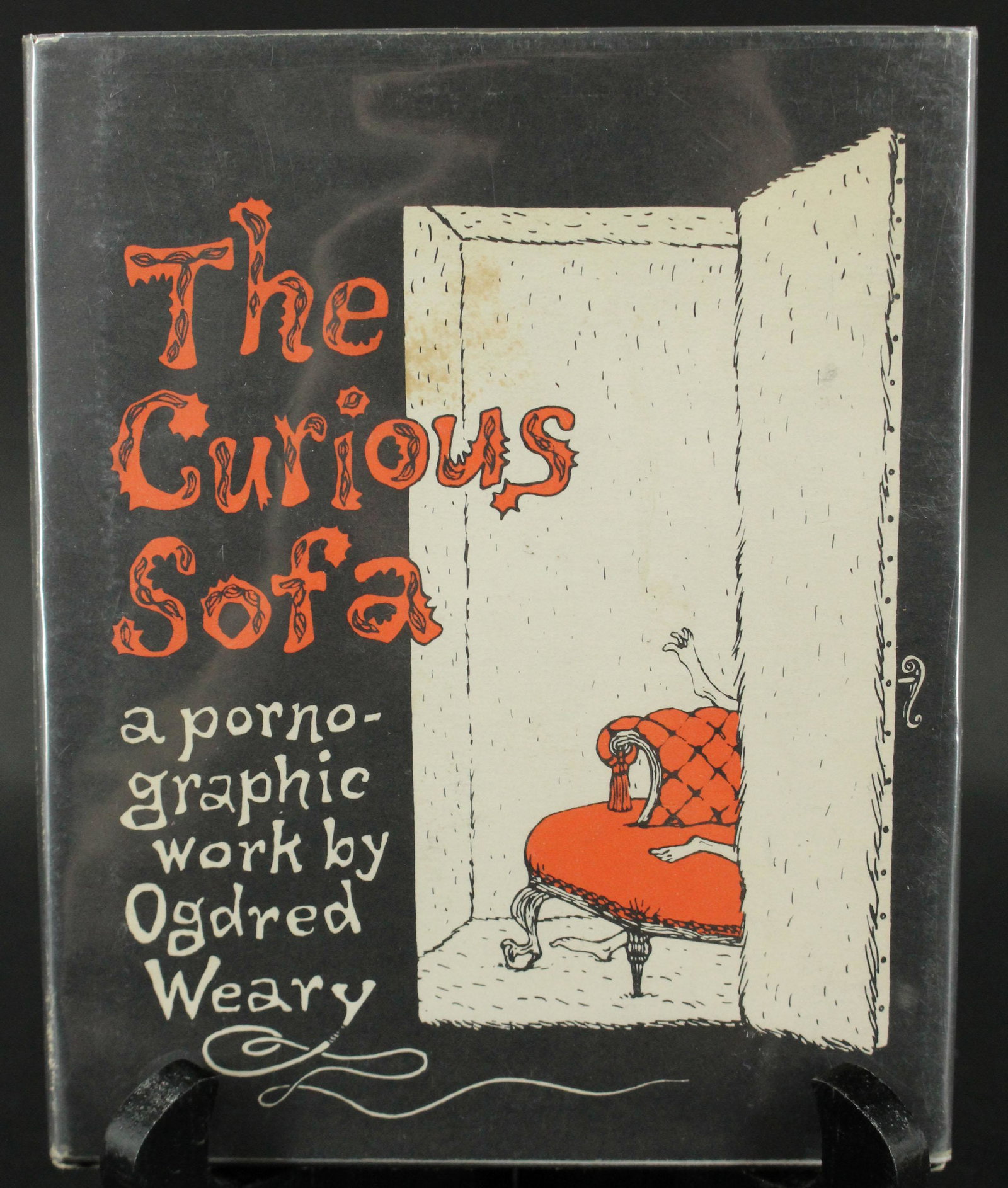 The Curious Sofa, 1961, 1st Print, Hand Colored: Edward GoreyThe Curious Sofa, 1961, 1st Print, Hand Colored. Obelensky. Size: 6.5" H x 5.5" W x 0.5" D