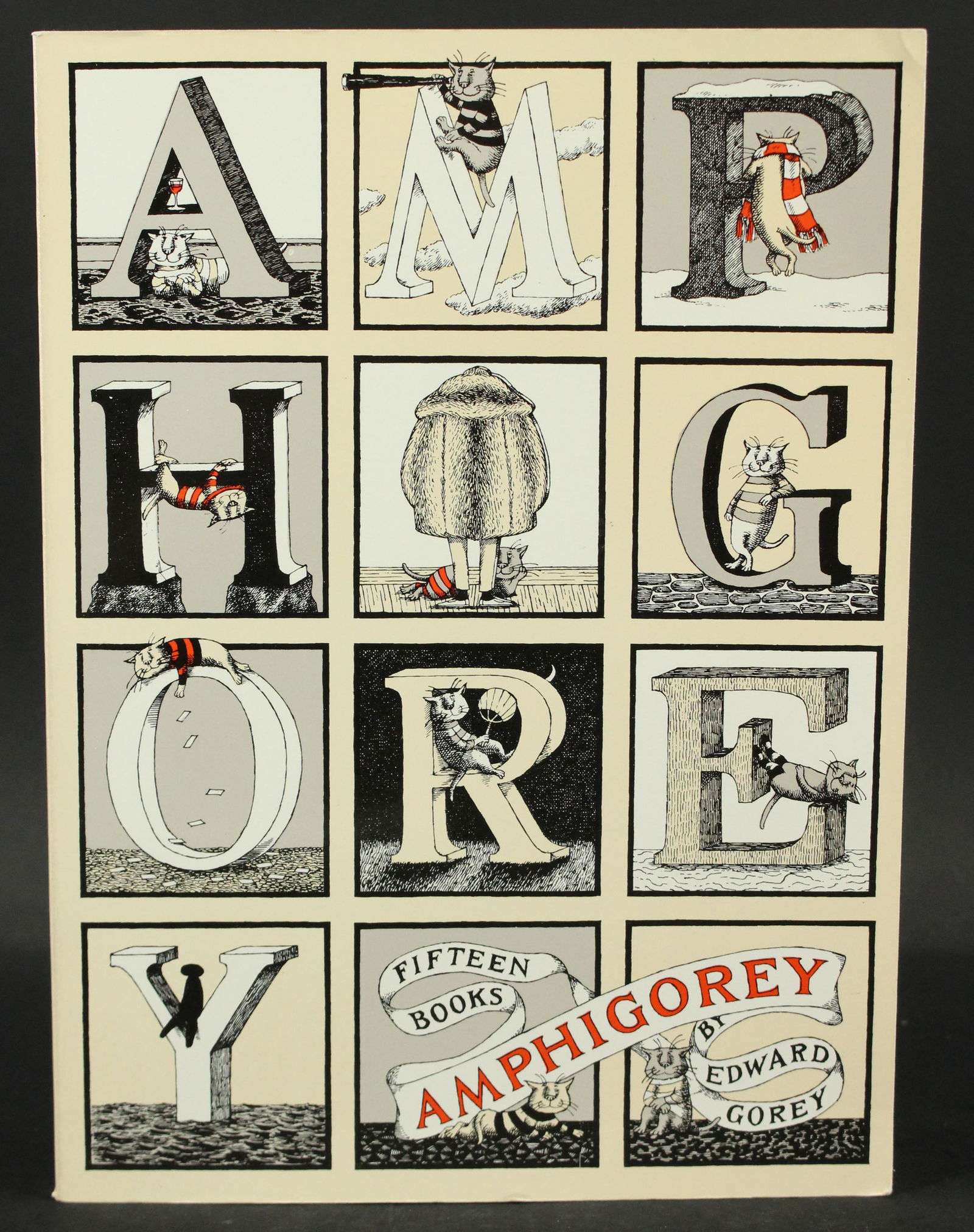 Edward Gorey, Amphigorey, Perigree 5th Imp. Signed (1 of 8)