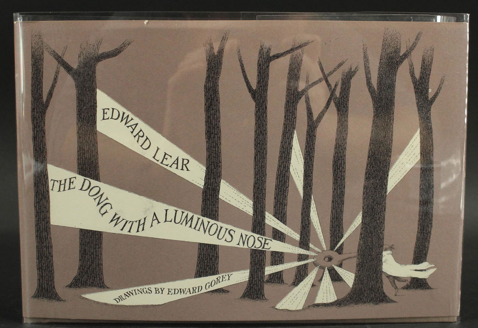 Edward Lear, Edward Gorey, The Dong w/ Luminous...: Edward Lear, Edward Gorey, The Dong with Th Luminous Nose, Young Scott Books, Illustrations, 1969. Size: 6.5" H x 9.5" W x 0.5" D