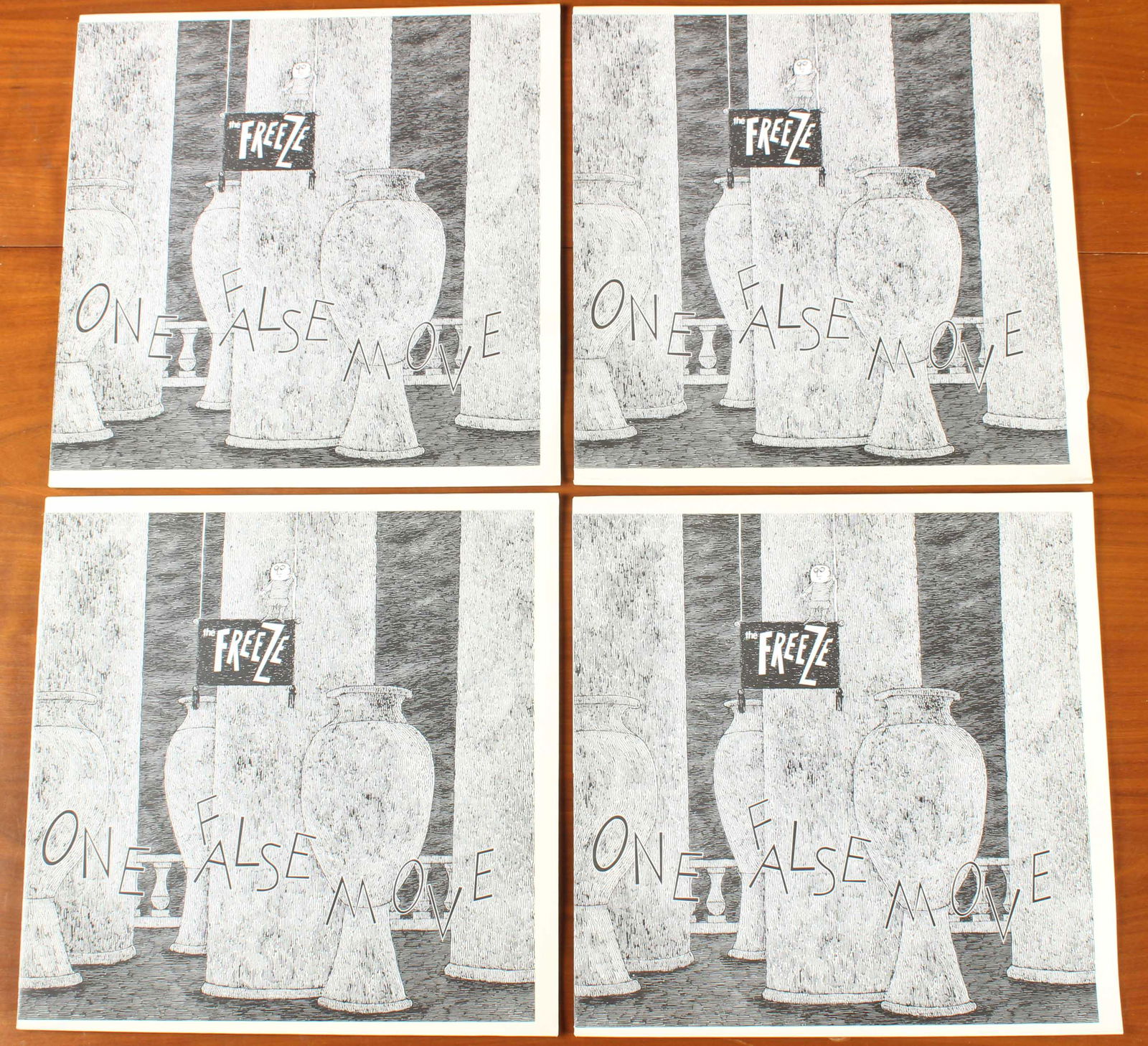 The Freeze, One False Move, 4 Vinyl Records (1 of 9)