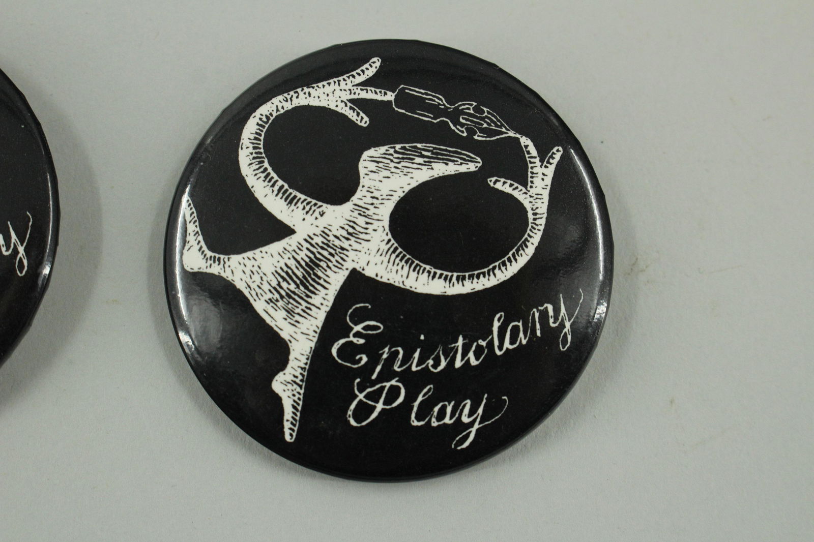 28 Edward Gorey Epistolary Play Buttons (1 of 6)