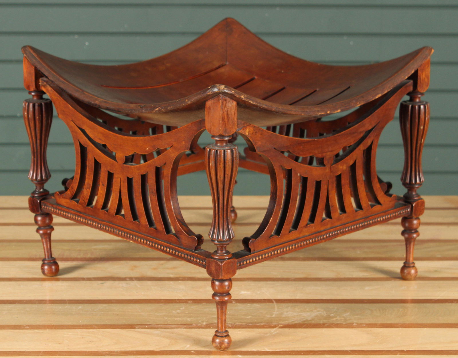 Antique Edwardian Style Thebes Stool (1 of 6)