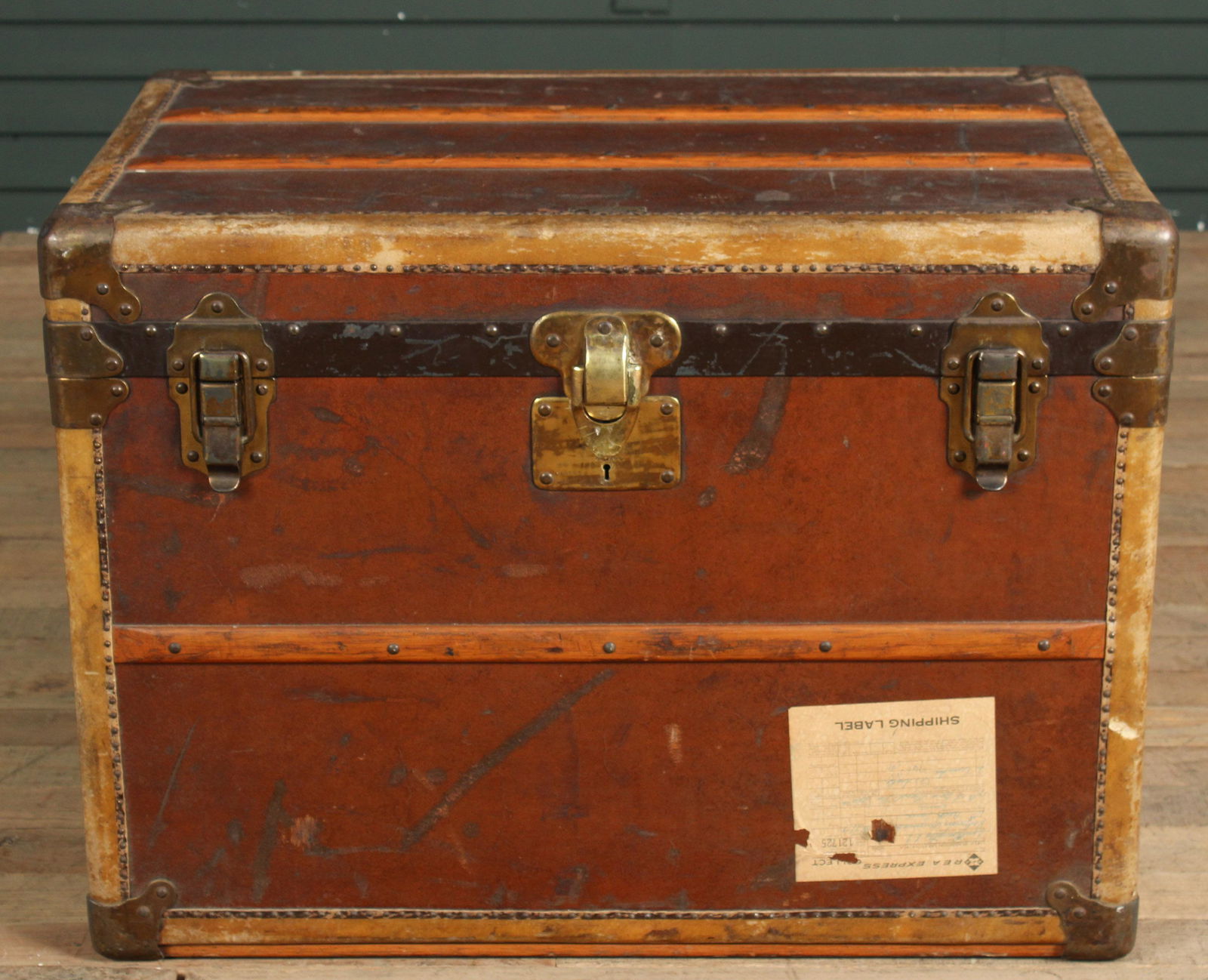 Labeled Arthur Gilmore Trunk (1 of 9)