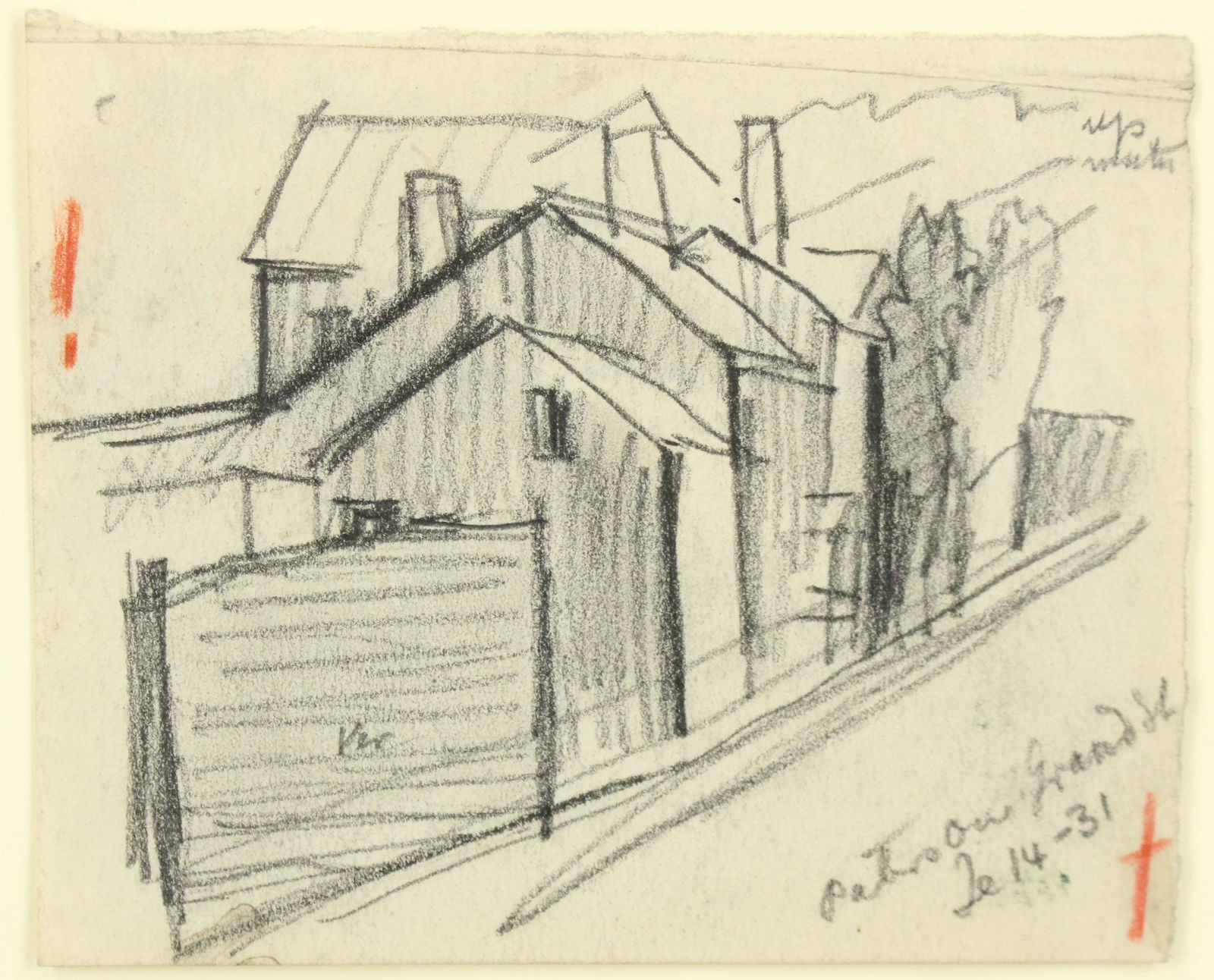 Oscar Bluemner - Grand Street, Patterson, NJ 1931 (1 of 5)