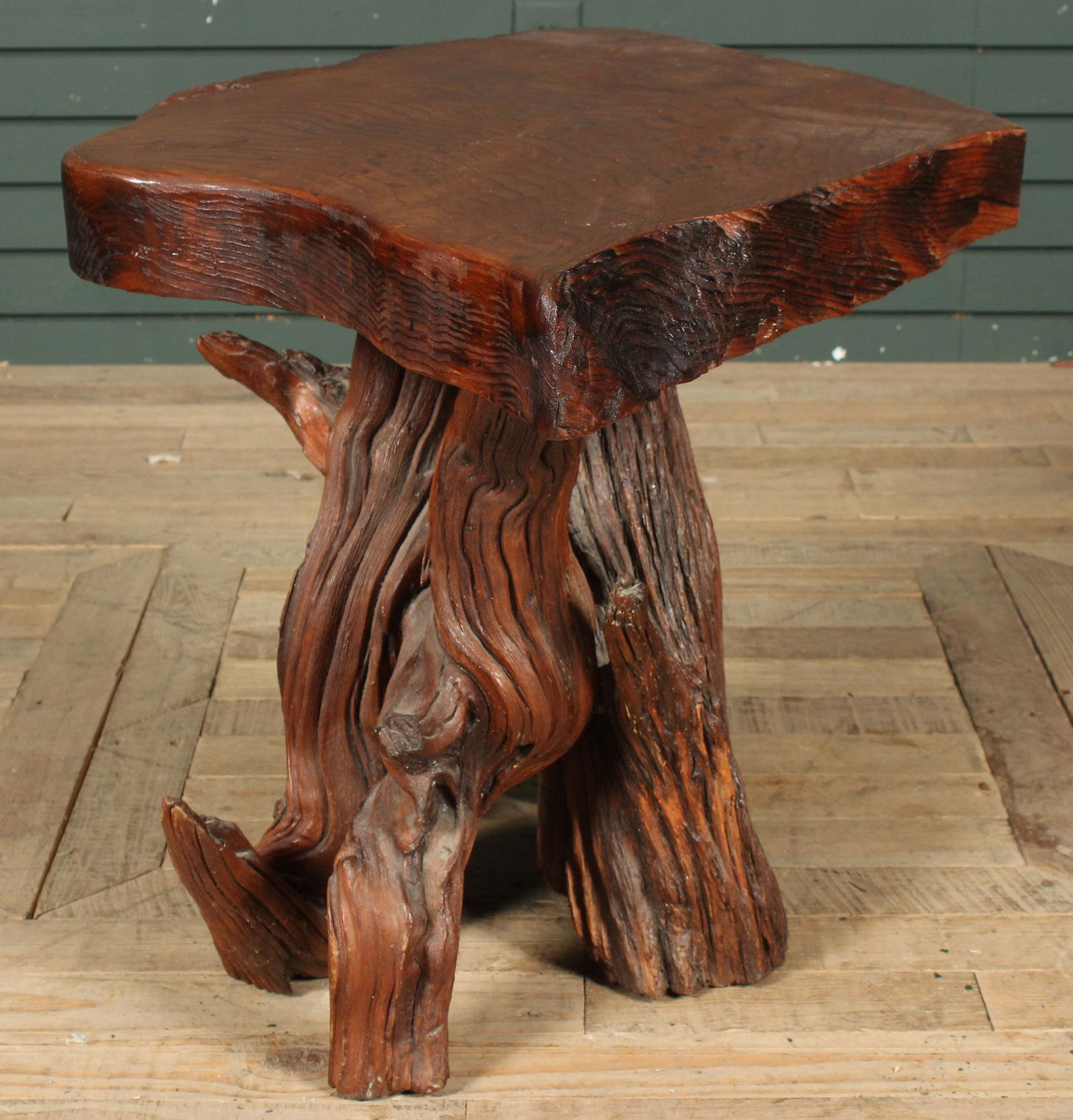 Free Form Live Edge Side Table (1 of 6)