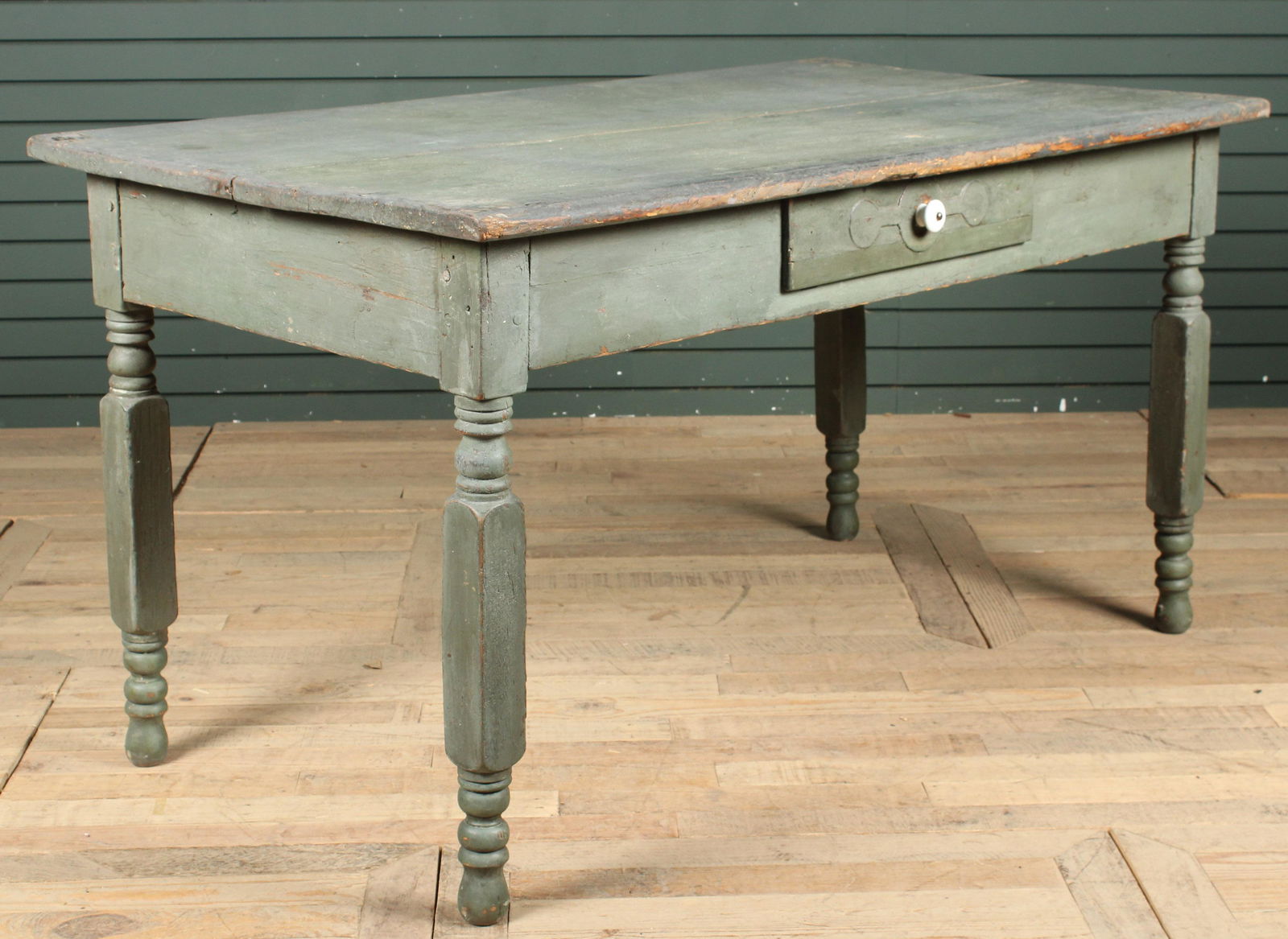 Rustic Farmhouse Work Table (1 of 6)