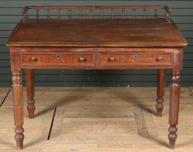 Antique 19th C Schoolmaster's Desk Jan 27, 2022 Ashcroft and Moore