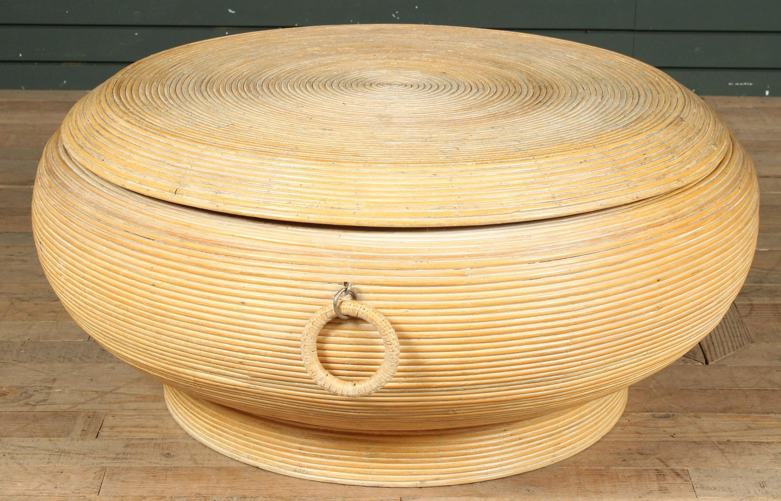 Gabriella Crespi Style Pencil Reed Coffee Table (1 of 7)