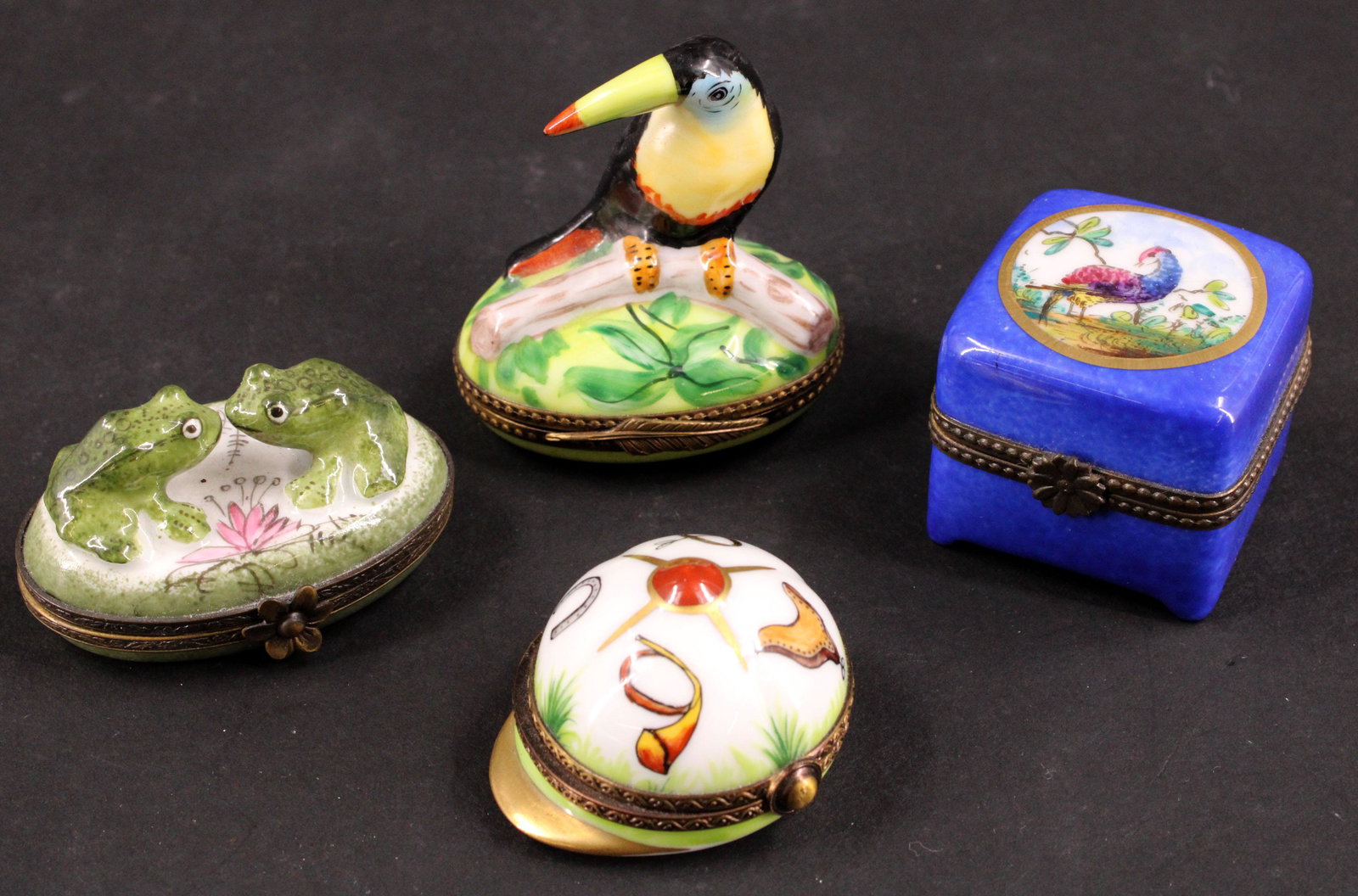 4 Limoges France Porcelain Boxes (1 of 15)
