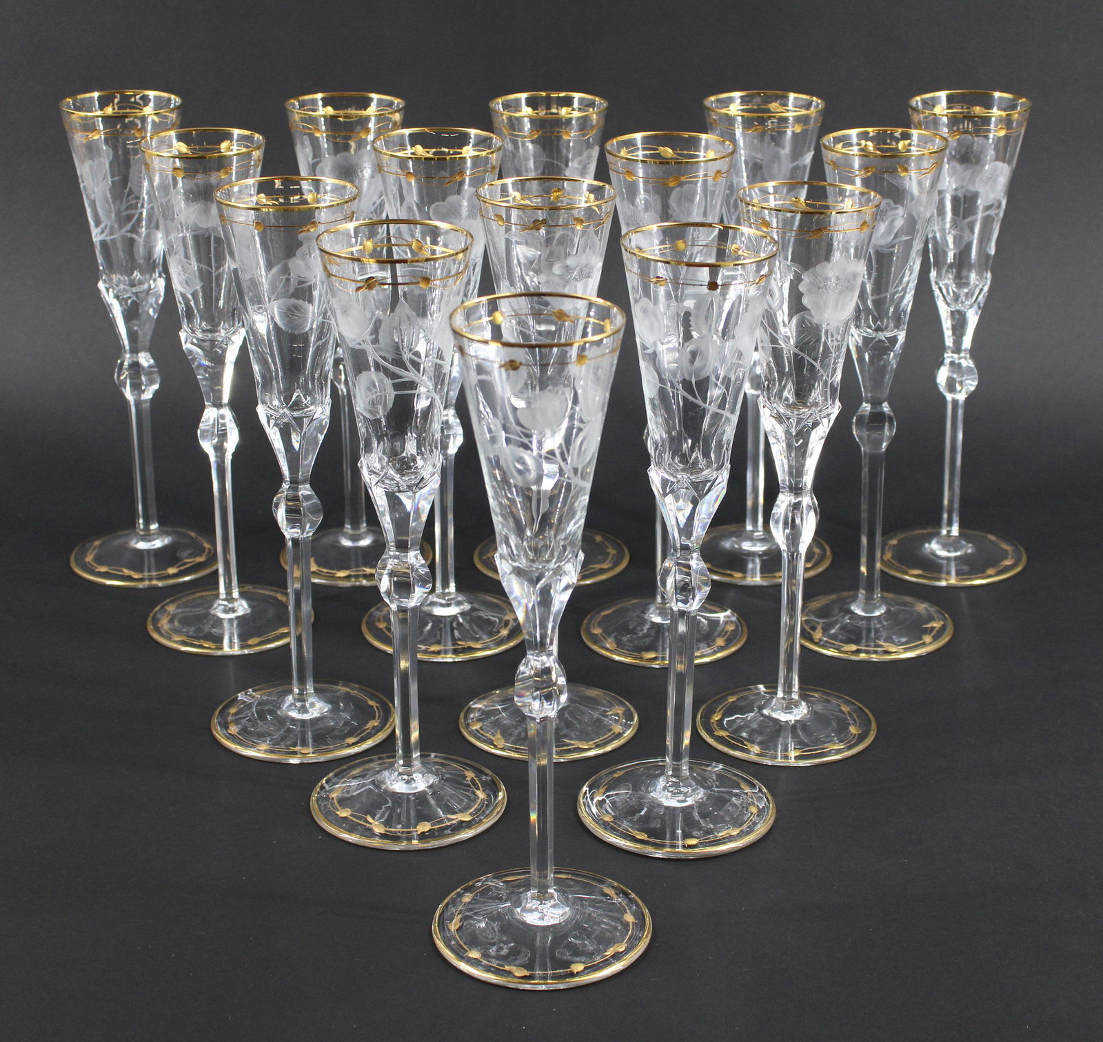 15 Moser Stemware Champagne Flutes (1 of 8)