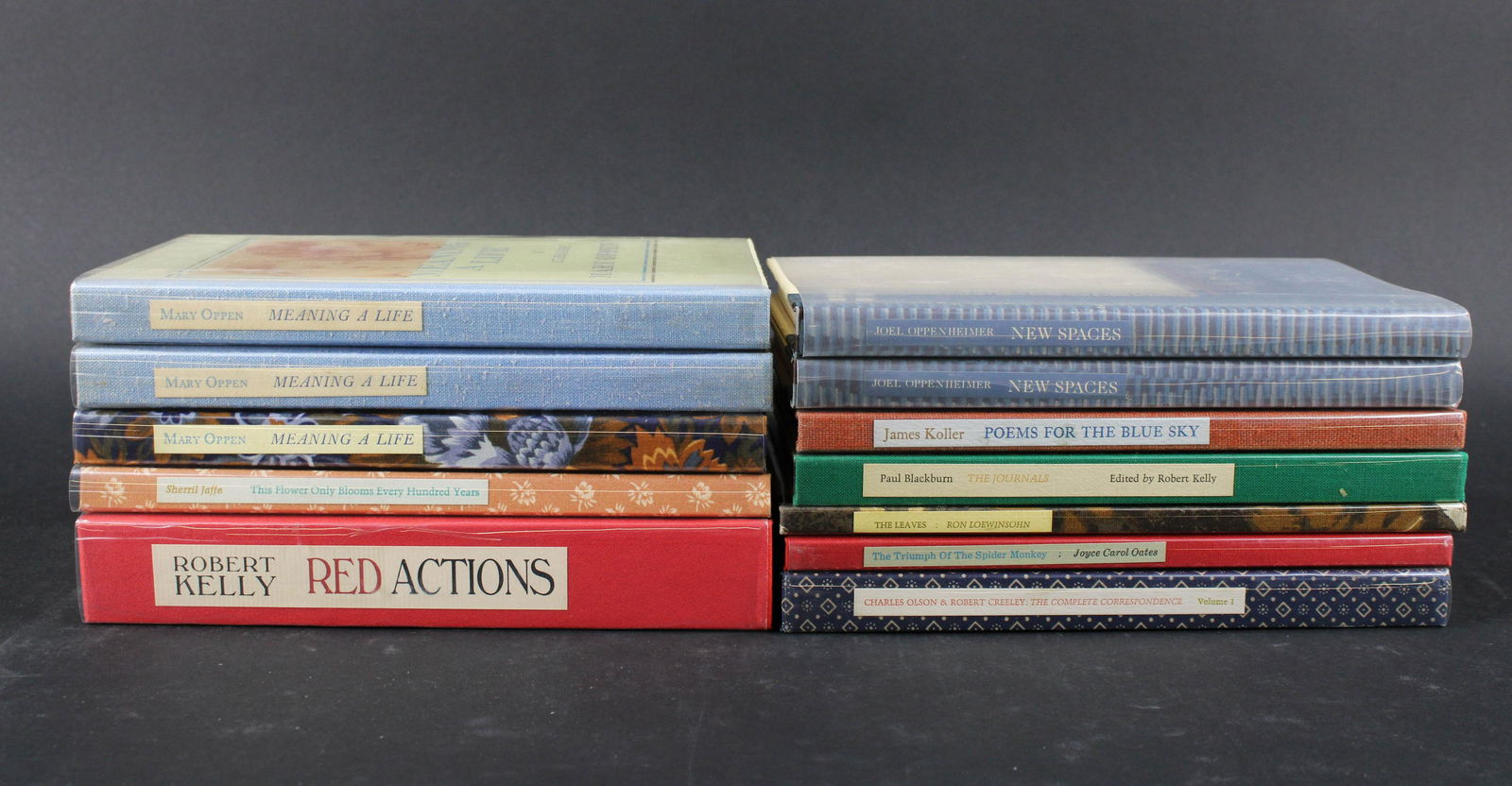 12 Signed Black Sparrow Press Books (1 of 13)