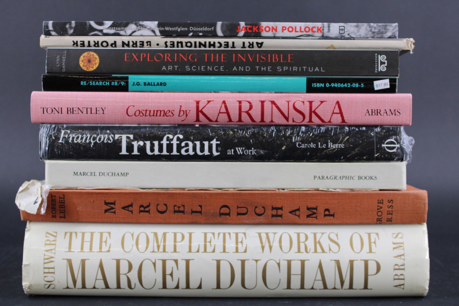 Nine Art Books (1 of 9)