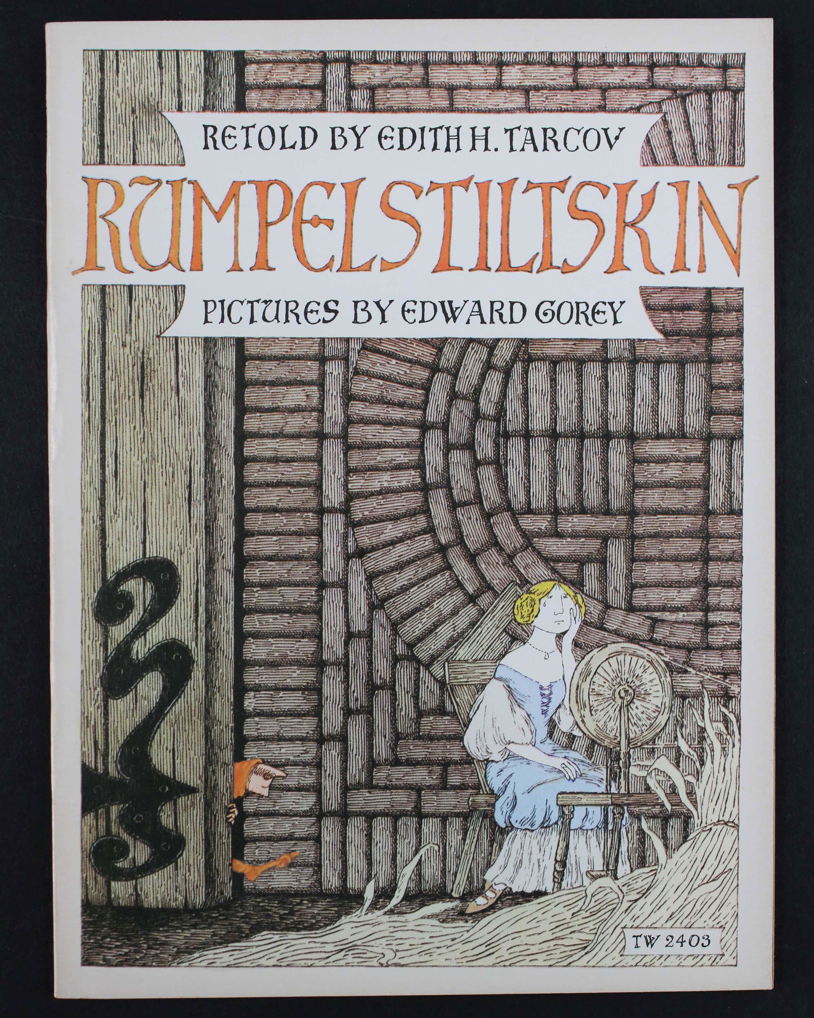 Rumpelstiltskin, Drawings by Gorey, Signed (1 of 4)