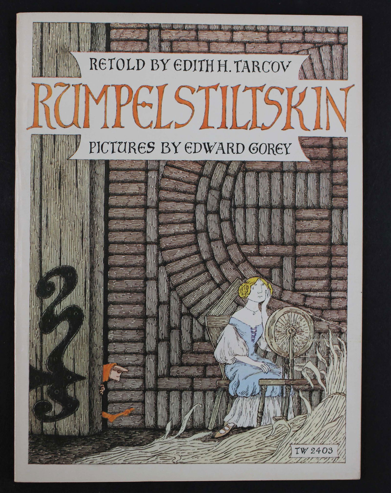 Rumpelstiltskin, Drawings by Gorey, Signed (1 of 4)
