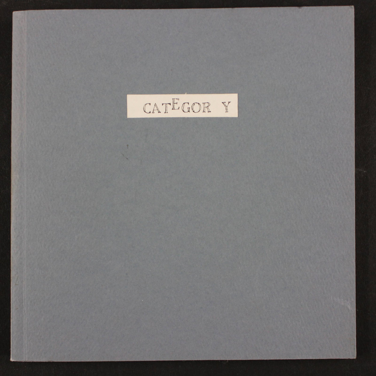 Edward Gorey Signed, Out Of Series, Category: Edward Gorey Signed Out Of Series Category. Gotham Book Mart, NY 1973. Size: 5.75"H x 5.5"W