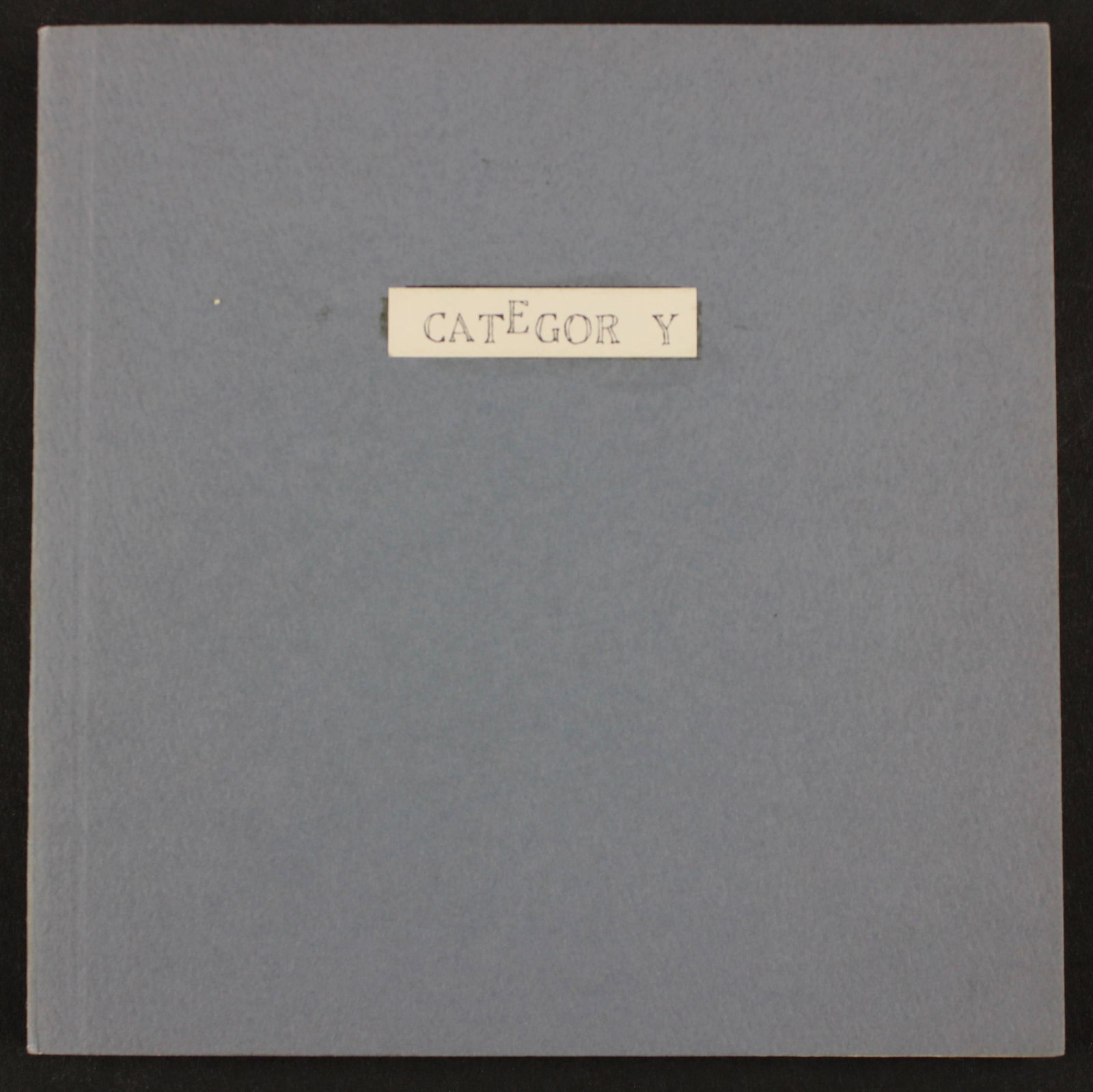 Edward Gorey Signed, Out Of Series, Category: Edward Gorey Signed Out Of Series Category. Gotham Book Mart, NY 1973. Size: 5.75"H x 5.5"W