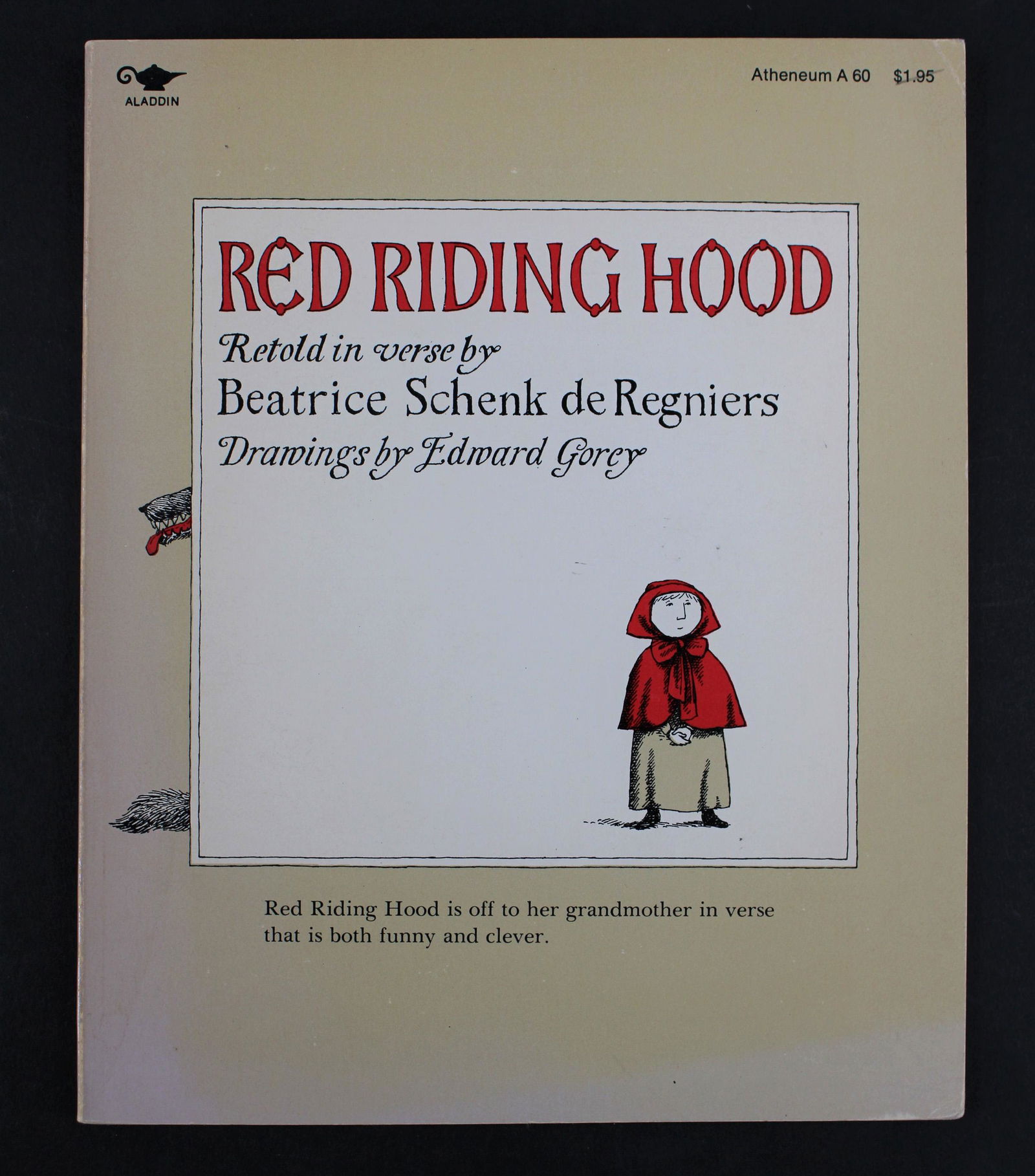 Red Riding Hood, Drawings by Edward Gorey, Signed (1 of 4)