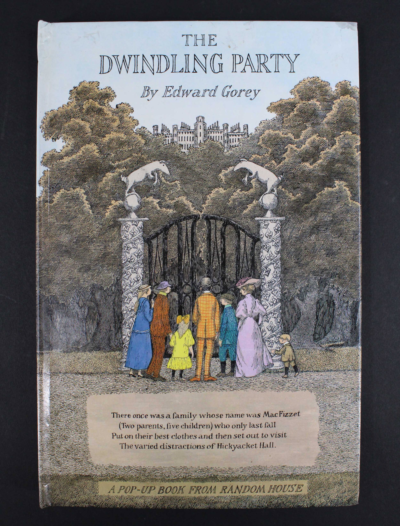 Edward Gorey, The Dwindling Party, Pop-up Book: Edward Gorey, The Dwindling Party, Pop-up Book. Random House.