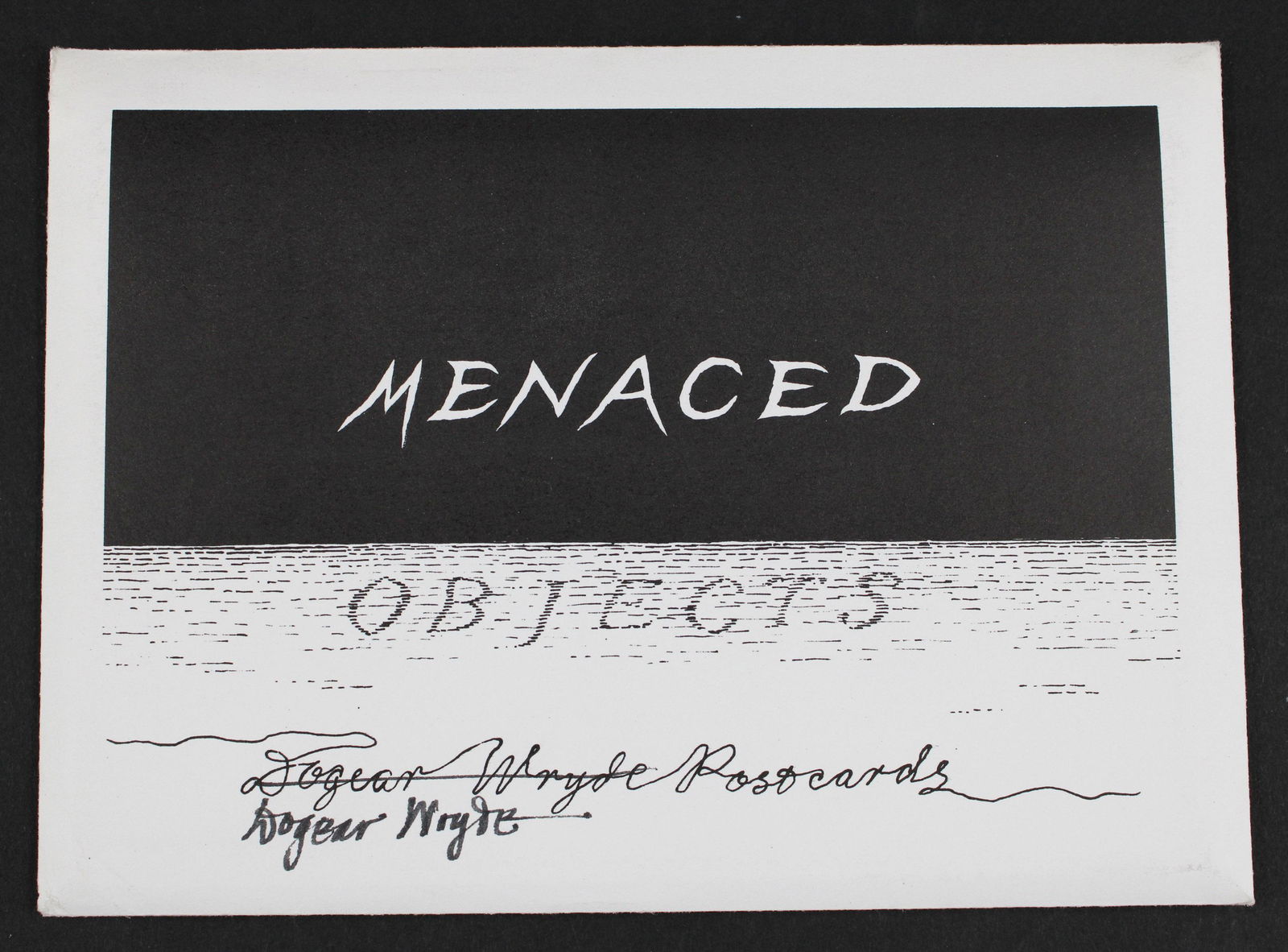 Edward Gorey, Dogear Wryde, Menaced Objects PC Set (1 of 18)